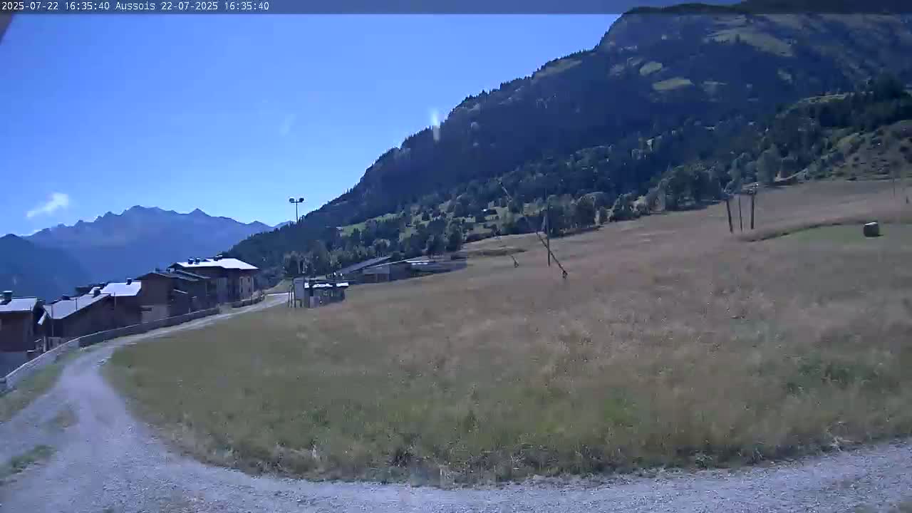 Aussois Ski Slopes Live Cam - Saint-Jean-de-Maurienne, Savoie, Auvergne-Rhone-Alpes, France