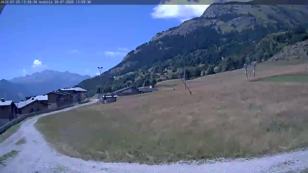 Aussois Ski Slopes Live Cam - Saint-Jean-de-Maurienne, Savoie, Auvergne-Rhone-Alpes, France