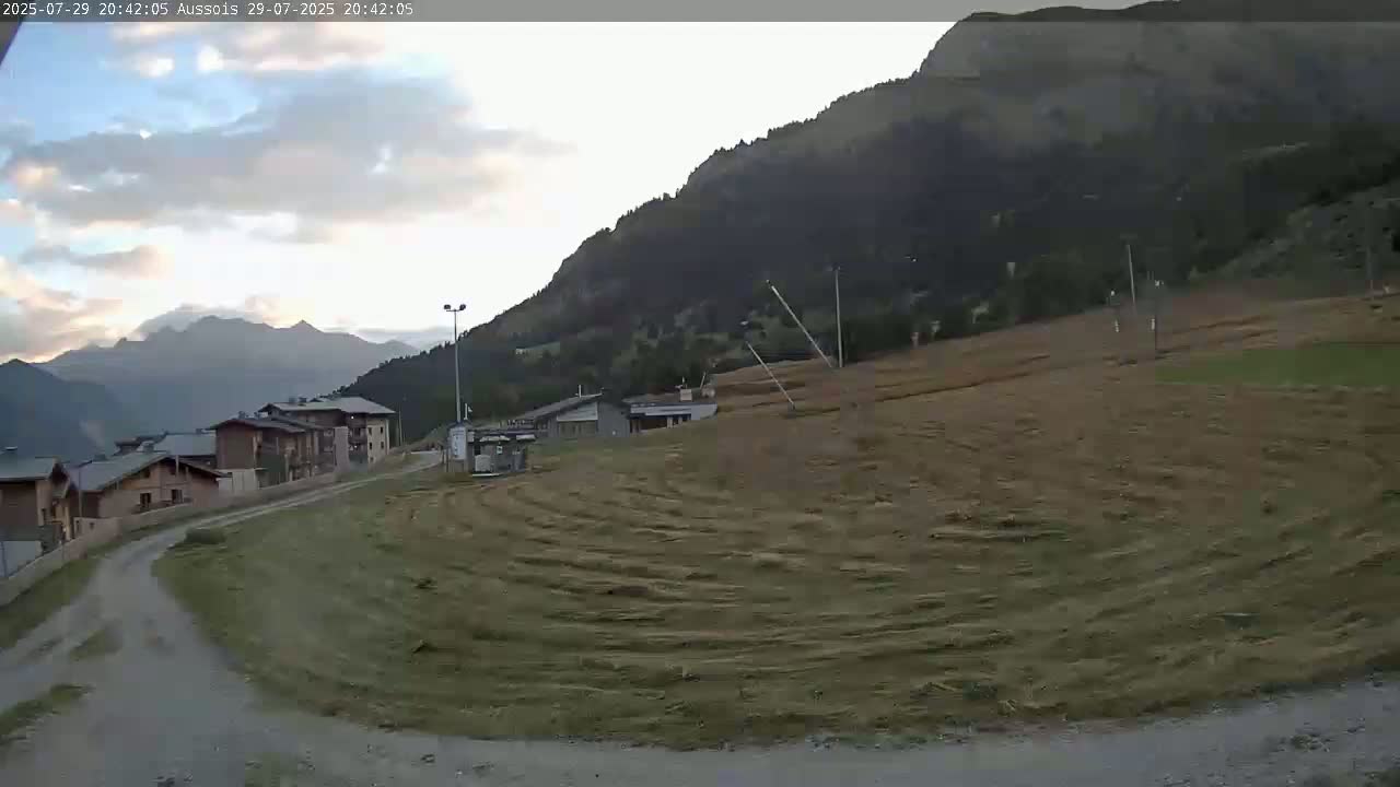 Aussois Ski Slopes Live Cam - Saint-Jean-de-Maurienne, Savoie, Auvergne-Rhone-Alpes, France