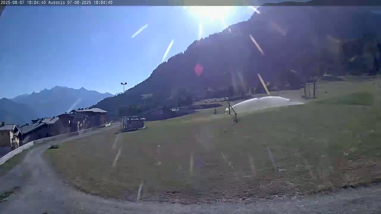 Aussois Ski Slopes Live Cam - Saint-Jean-de-Maurienne, Savoie, Auvergne-Rhone-Alpes, France