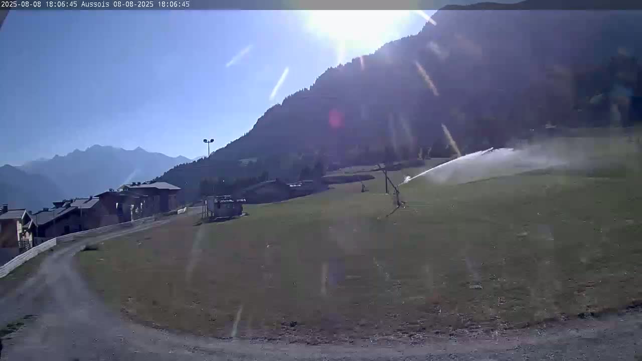 Aussois Ski Slopes Live Cam - Saint-Jean-de-Maurienne, Savoie, Auvergne-Rhone-Alpes, France