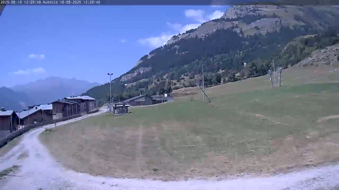 Aussois Ski Slopes Live Cam - Saint-Jean-de-Maurienne, Savoie, Auvergne-Rhone-Alpes, France