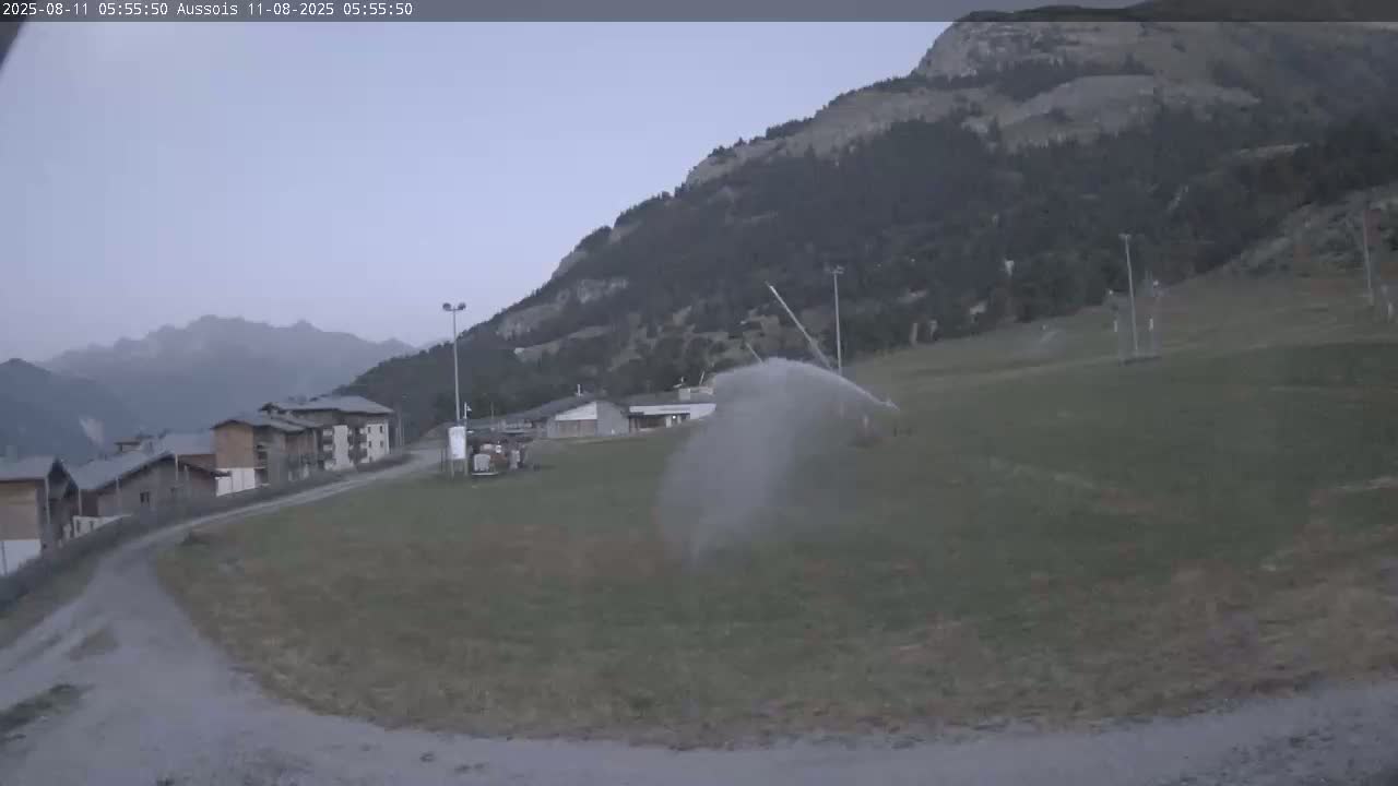 Aussois Ski Slopes Live Cam - Saint-Jean-de-Maurienne, Savoie, Auvergne-Rhone-Alpes, France