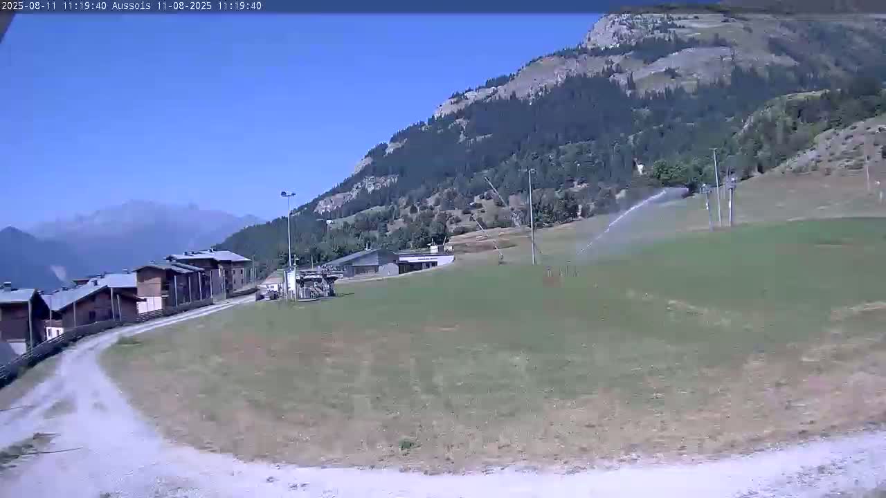 Aussois Ski Slopes Live Cam - Saint-Jean-de-Maurienne, Savoie, Auvergne-Rhone-Alpes, France