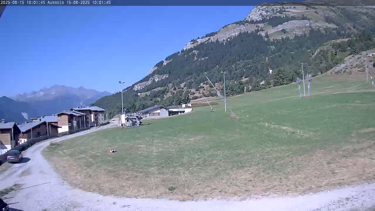 Aussois Ski Slopes Live Cam - Saint-Jean-de-Maurienne, Savoie, Auvergne-Rhone-Alpes, France
