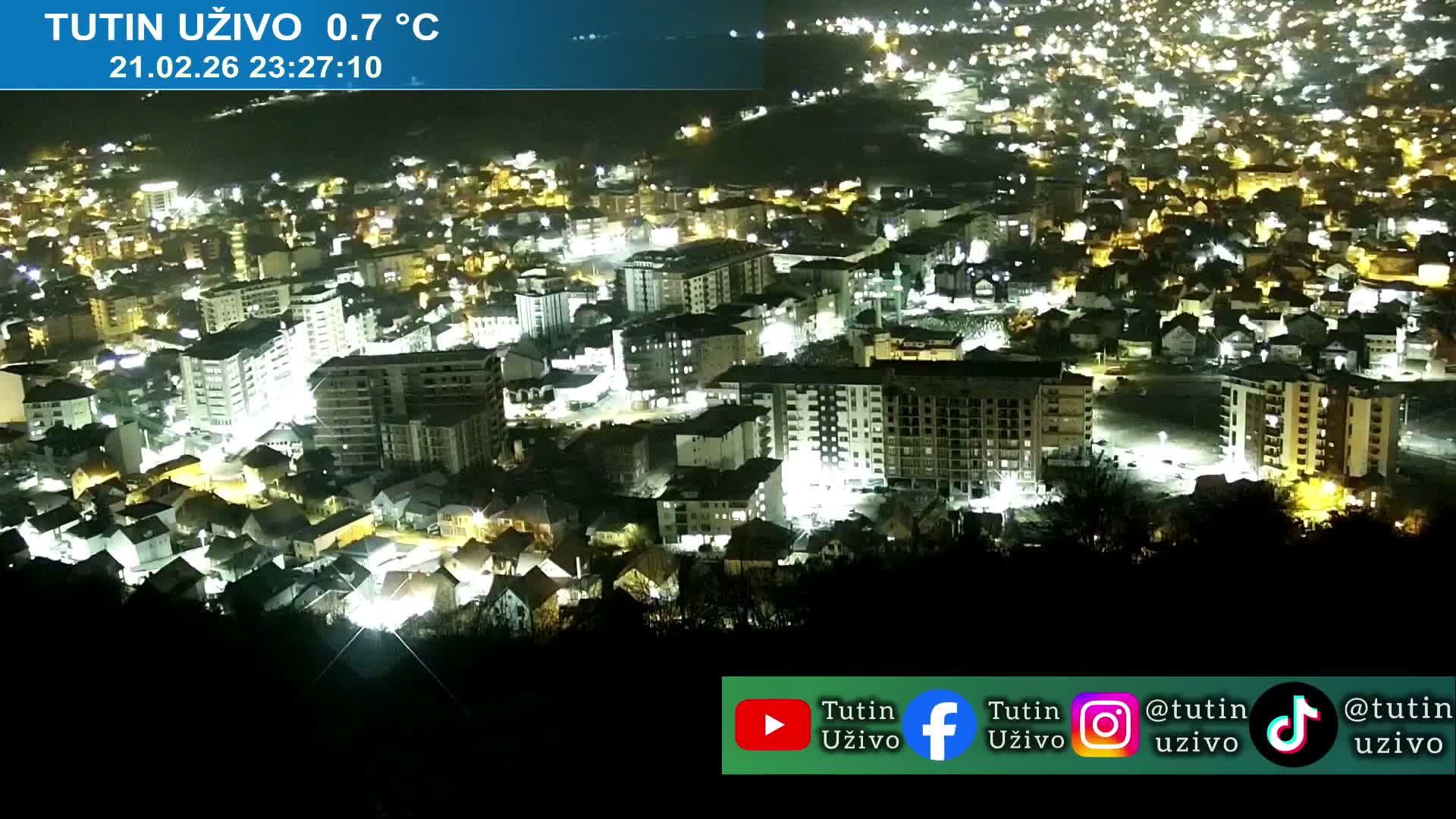 Raska ( Рашка, Тутин) Tutin Live Cam - Tutin, Raška, Šumadija and Western Serbia, Serbia