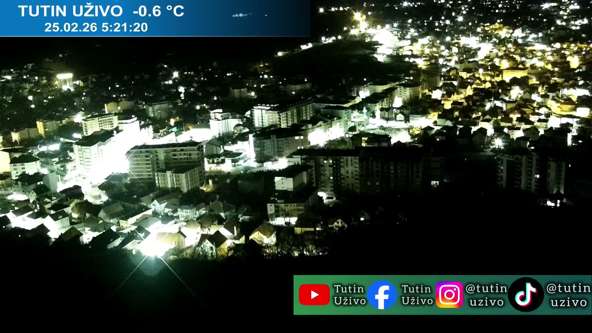 Raska ( Рашка, Тутин) Tutin Live Cam - Tutin, Raška, Šumadija and Western Serbia, Serbia