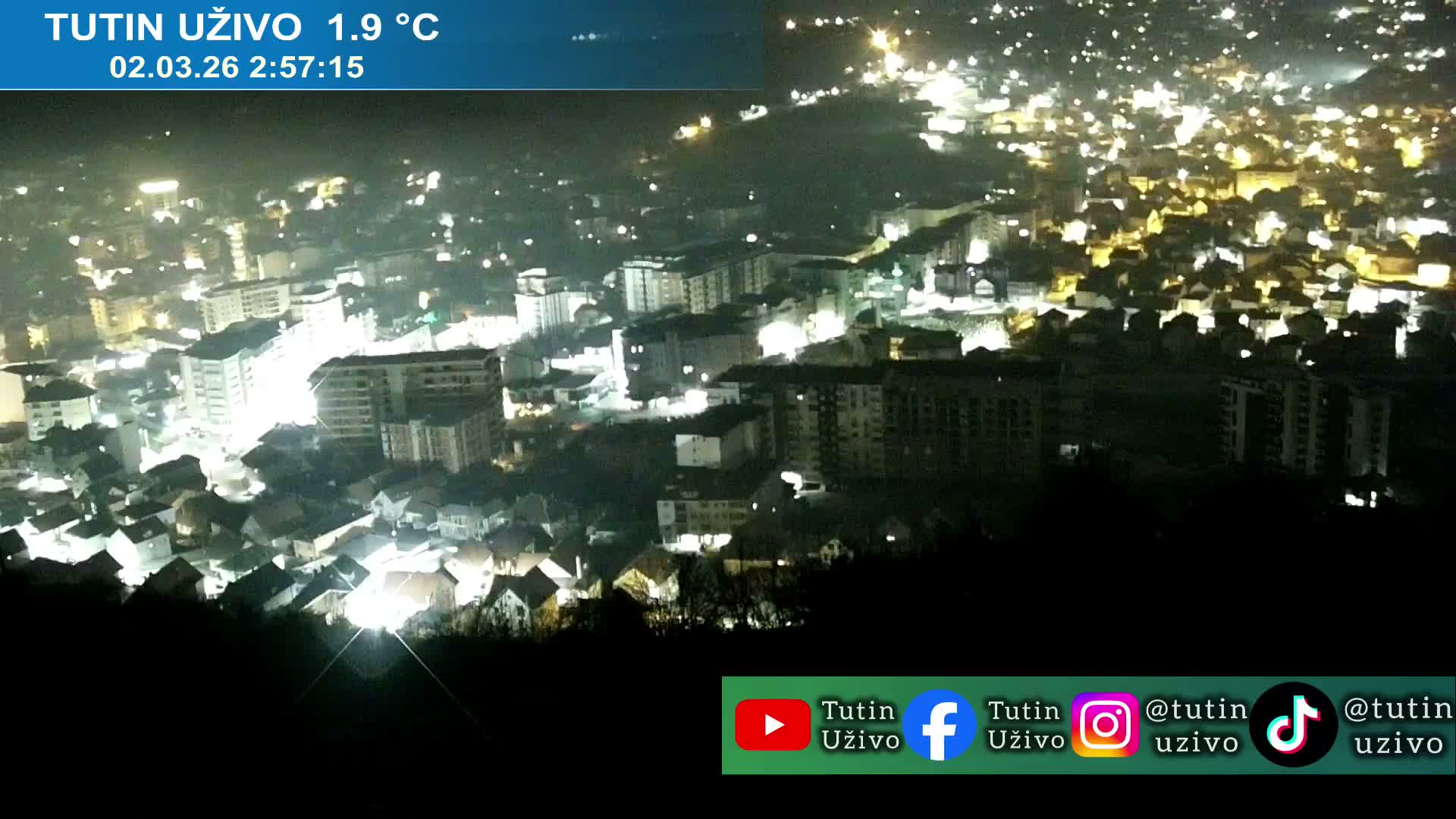 Raska ( Рашка, Тутин) Tutin Live Cam - Tutin, Raška, Šumadija and Western Serbia, Serbia
