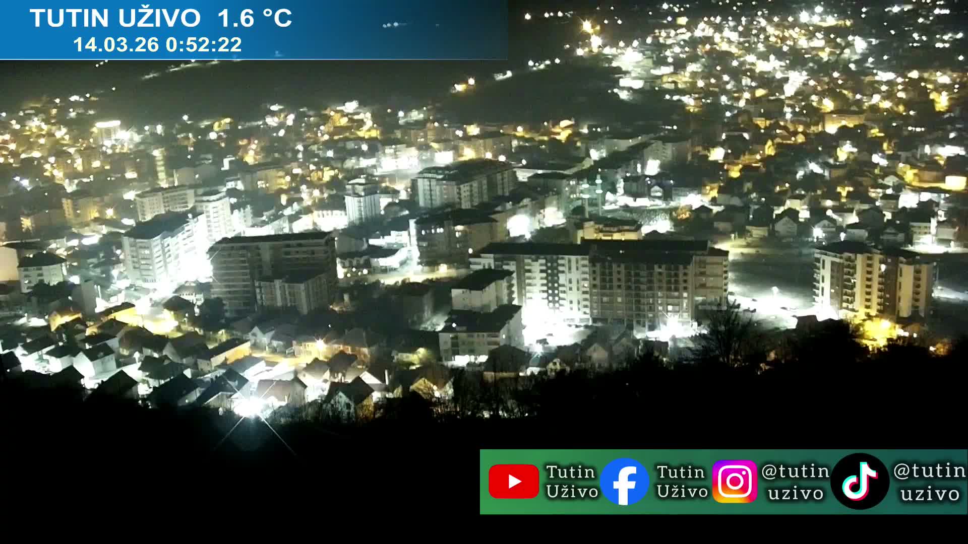 Raska ( Рашка, Тутин) Tutin Live Cam - Tutin, Raška, Šumadija and Western Serbia, Serbia