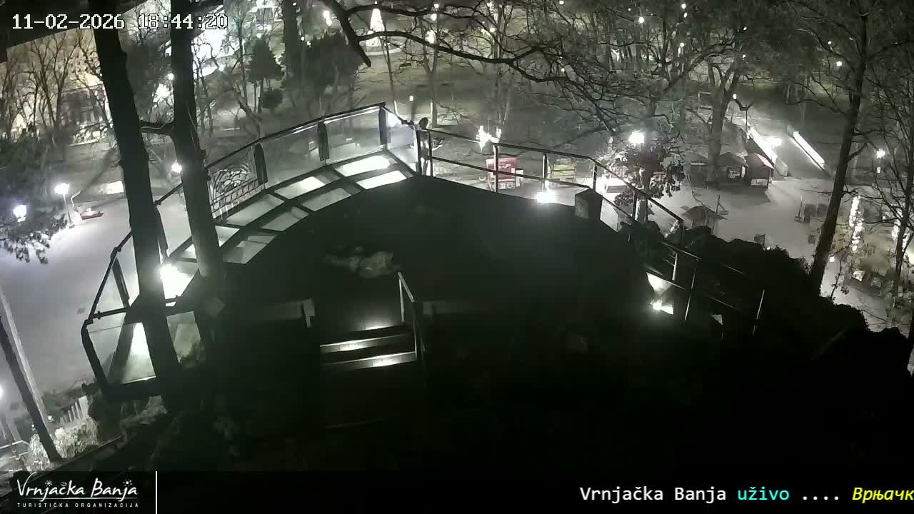 Raska, ( Врњачка Бања ) Vrnjacka Banja  Cultural Square & Castle (Културни трг и Замак културе)  , Amusement Park,  Summer Stage (Летња Позорница) Touristic Vrnjacka Banja Live Cam - Vrnjačka Banja , Raška, Šumadija and Western Serbia, Serbia 