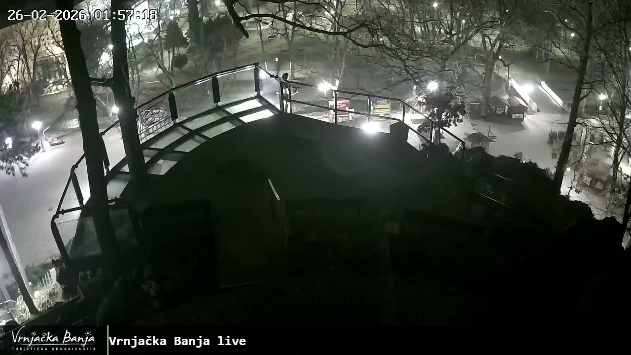 Raska, ( Врњачка Бања ) Vrnjacka Banja  Cultural Square & Castle (Културни трг и Замак културе)  , Amusement Park,  Summer Stage (Летња Позорница) Touristic Vrnjacka Banja Live Cam - Vrnjačka Banja , Raška, Šumadija and Western Serbia, Serbia 