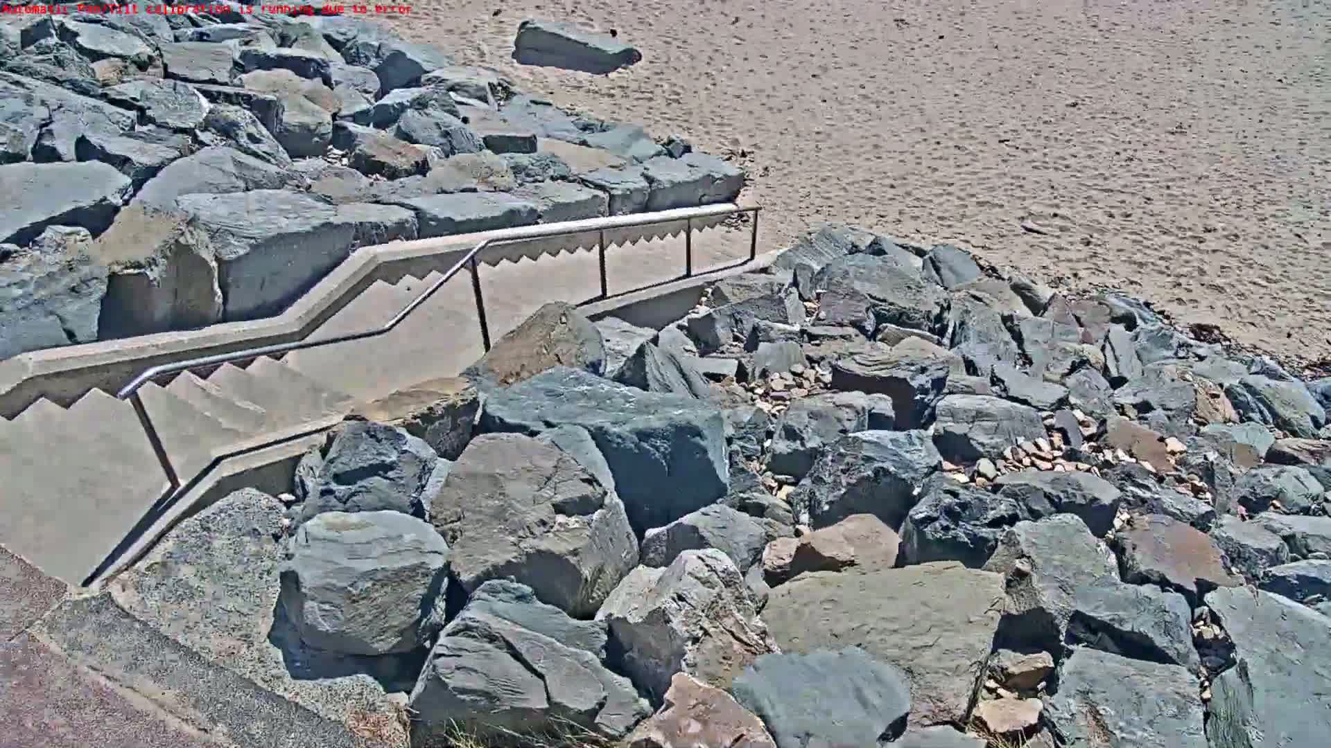 Plage de Saint-Germain-sur-Ay Beach Live Cam - Coutances, Manche, Normandie, France
