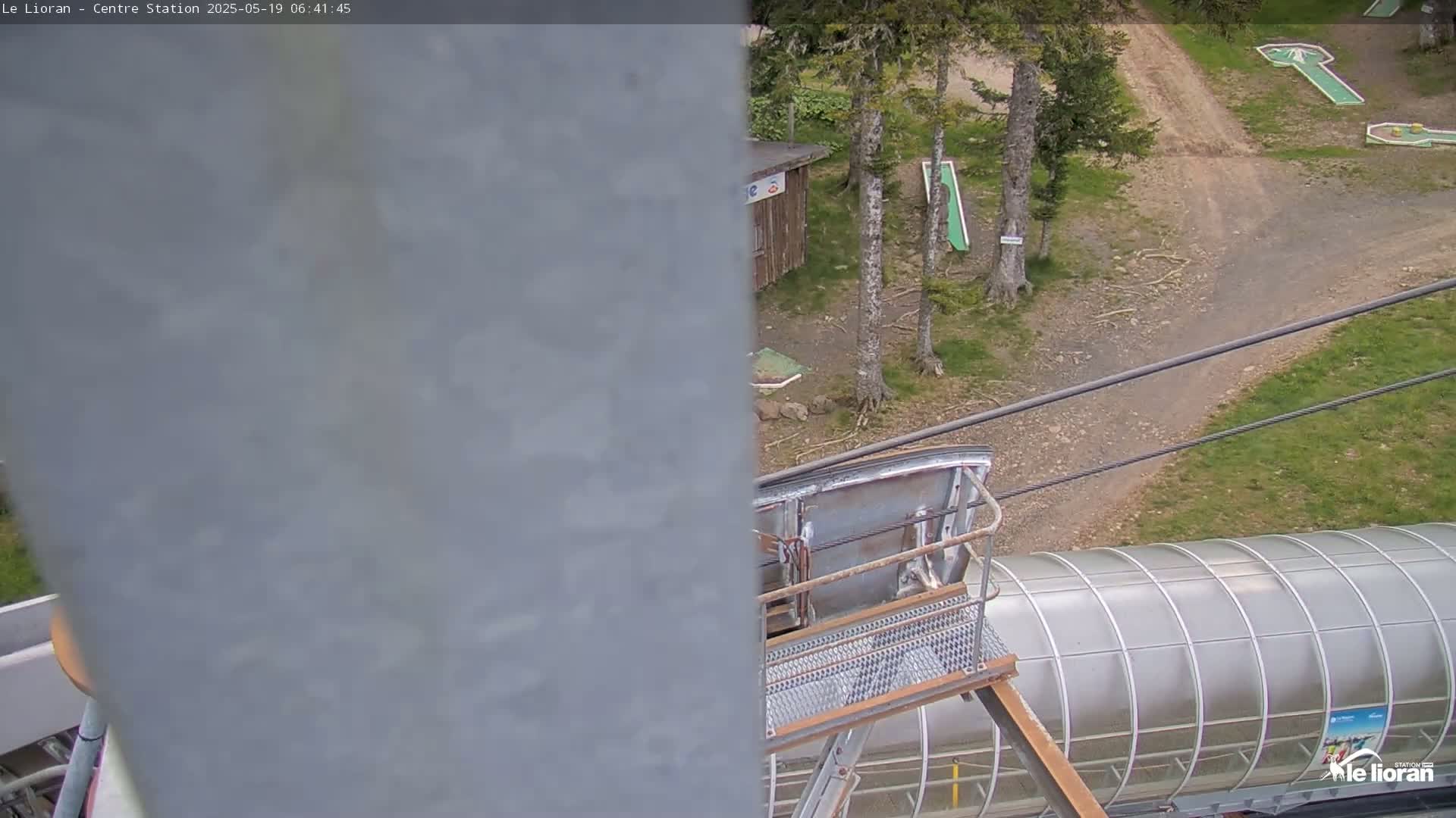 Le Lioran Ski Slopes Live Cam - Laveissiere, Cantal, Auvergne-Rhone-Alpes, France