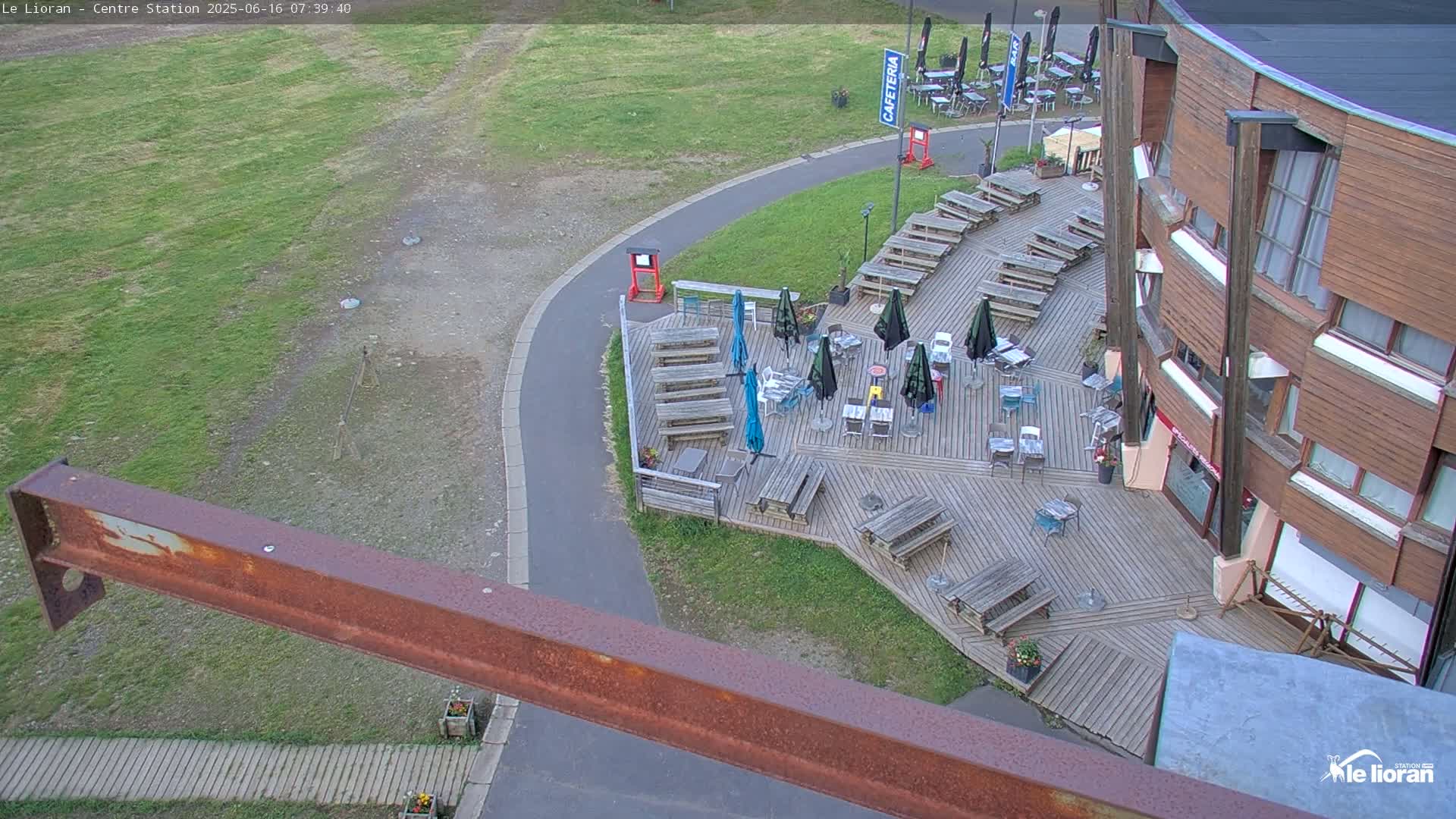 Le Lioran Ski Slopes Live Cam - Laveissiere, Cantal, Auvergne-Rhone-Alpes, France