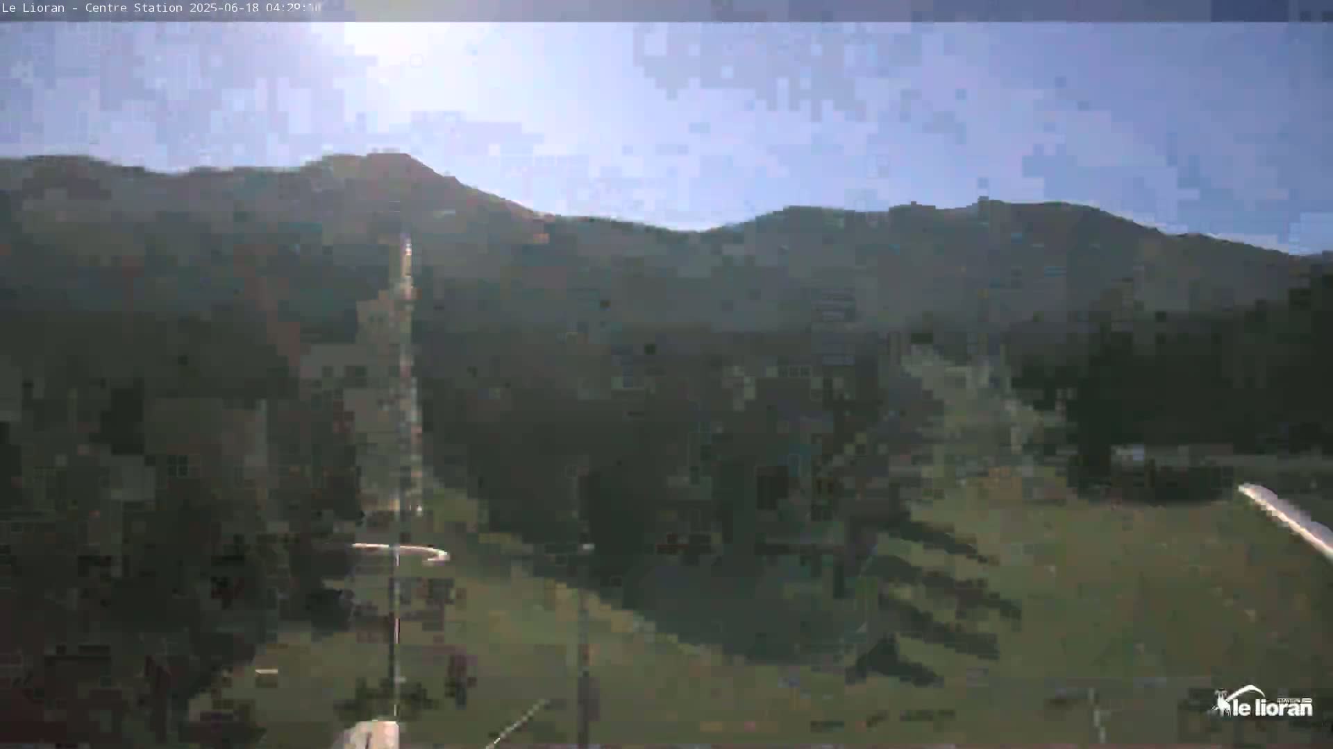 Le Lioran Ski Slopes Live Cam - Laveissiere, Cantal, Auvergne-Rhone-Alpes, France
