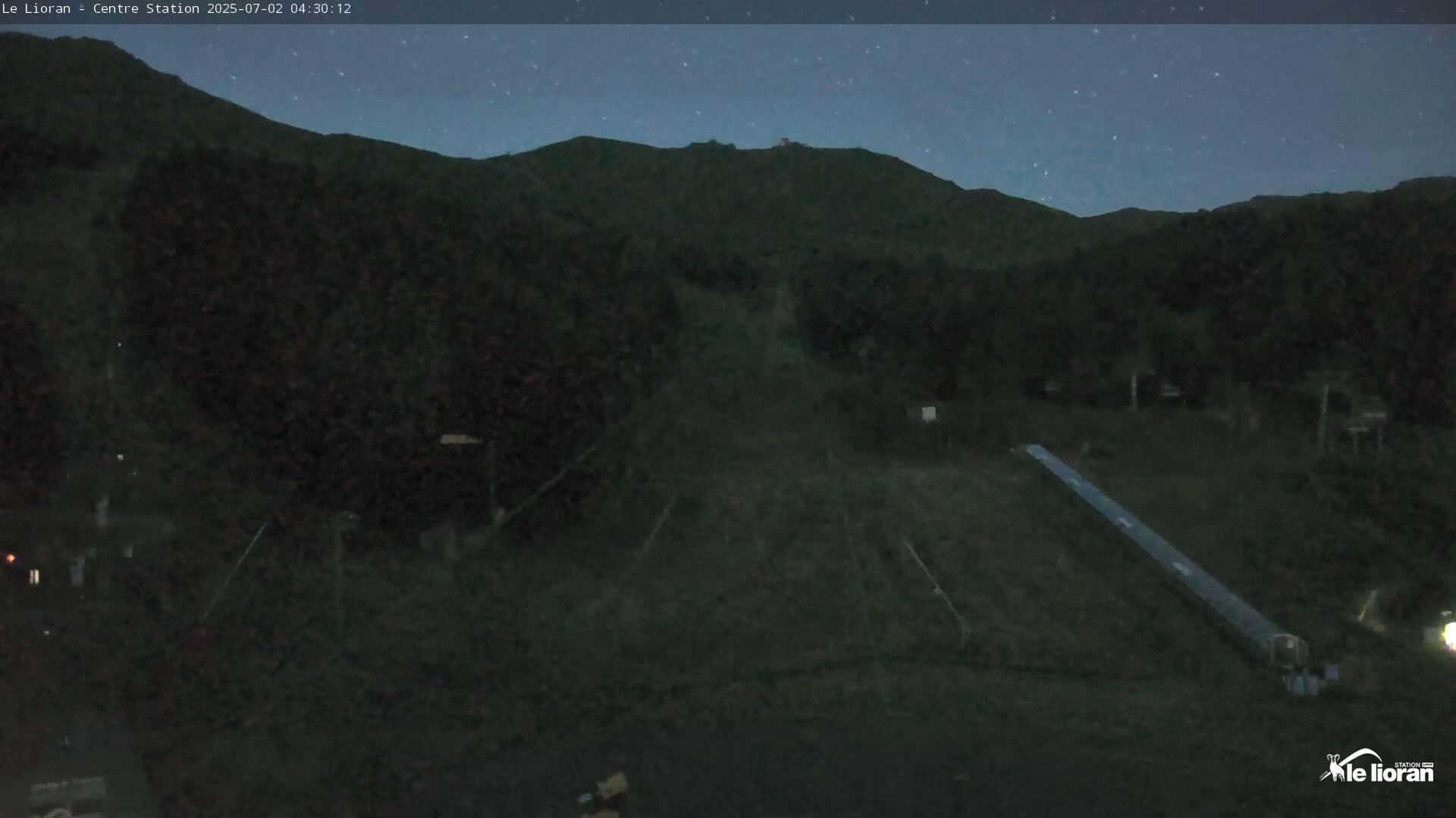 Le Lioran Ski Slopes Live Cam - Laveissiere, Cantal, Auvergne-Rhone-Alpes, France