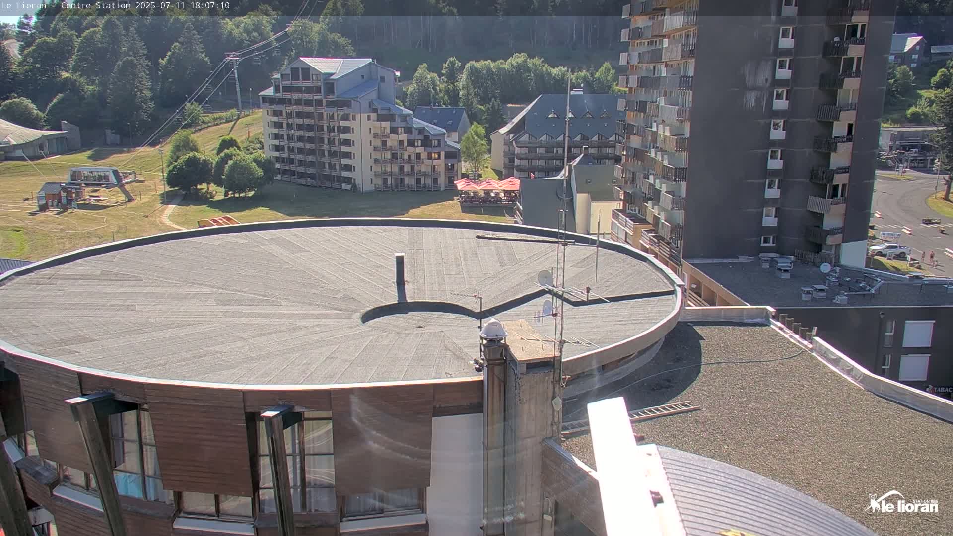 Le Lioran Ski Slopes Live Cam - Laveissiere, Cantal, Auvergne-Rhone-Alpes, France