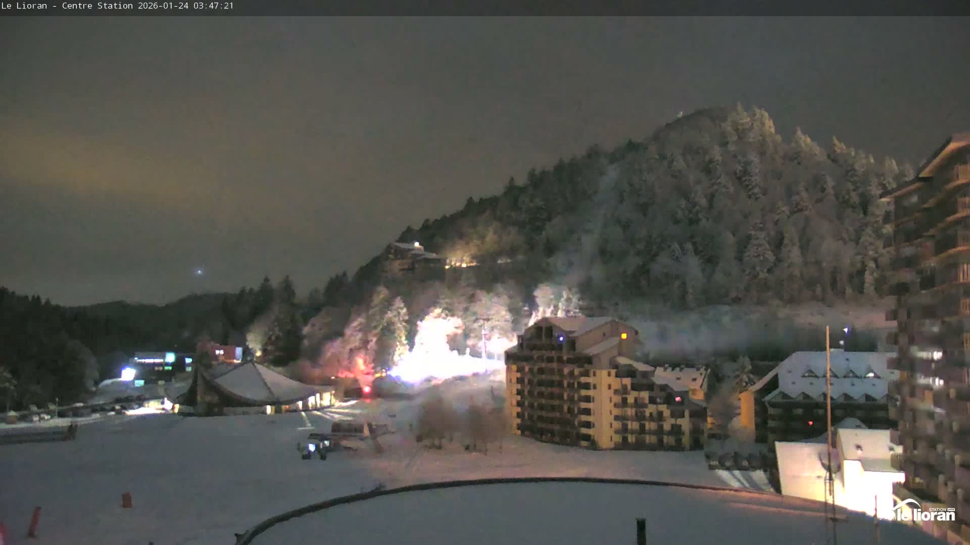 Le Lioran Ski Slopes Live Cam - Laveissiere, Cantal, Auvergne-Rhone-Alpes, France