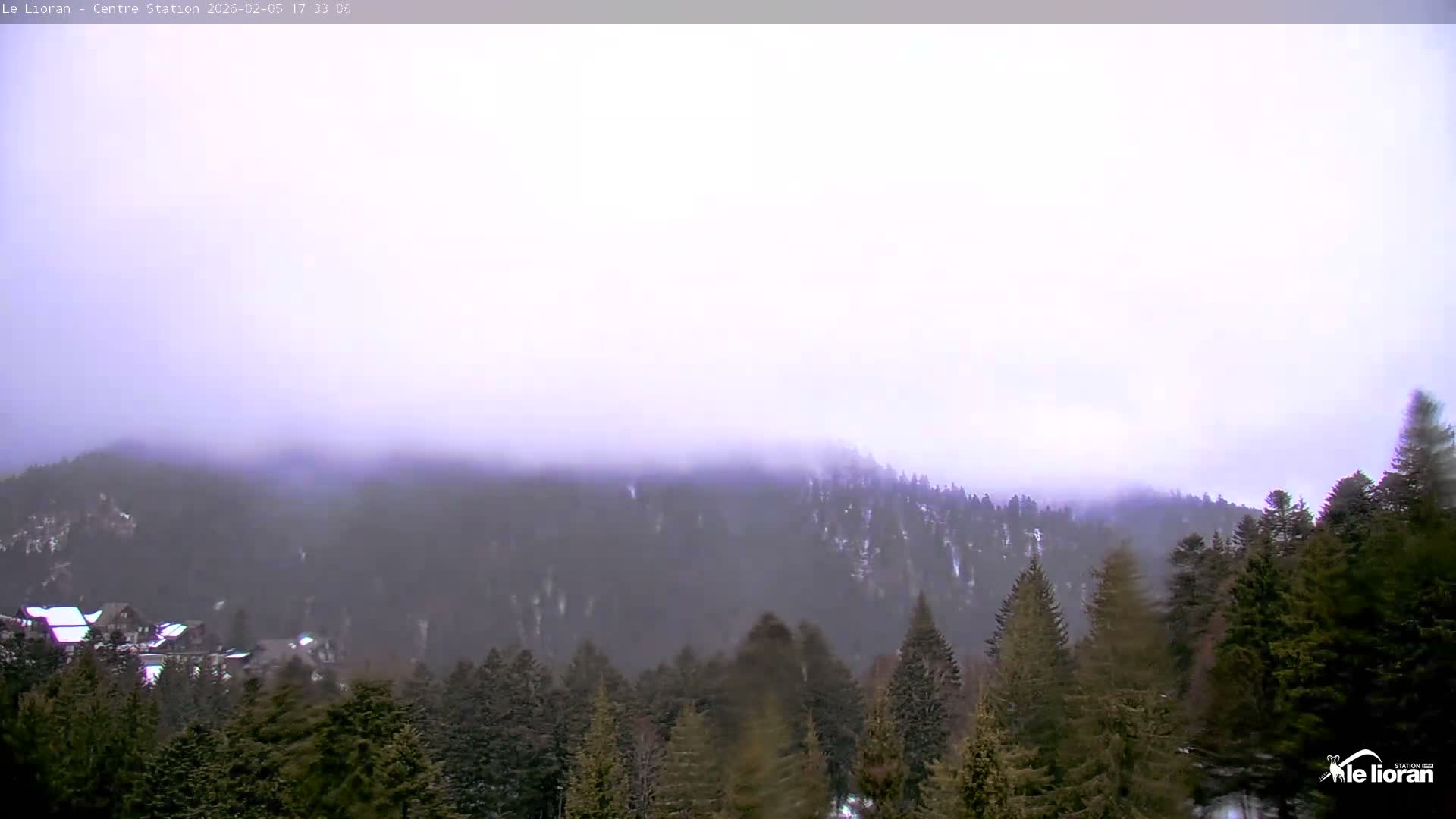 Le Lioran Ski Slopes Live Cam - Laveissiere, Cantal, Auvergne-Rhone-Alpes, France