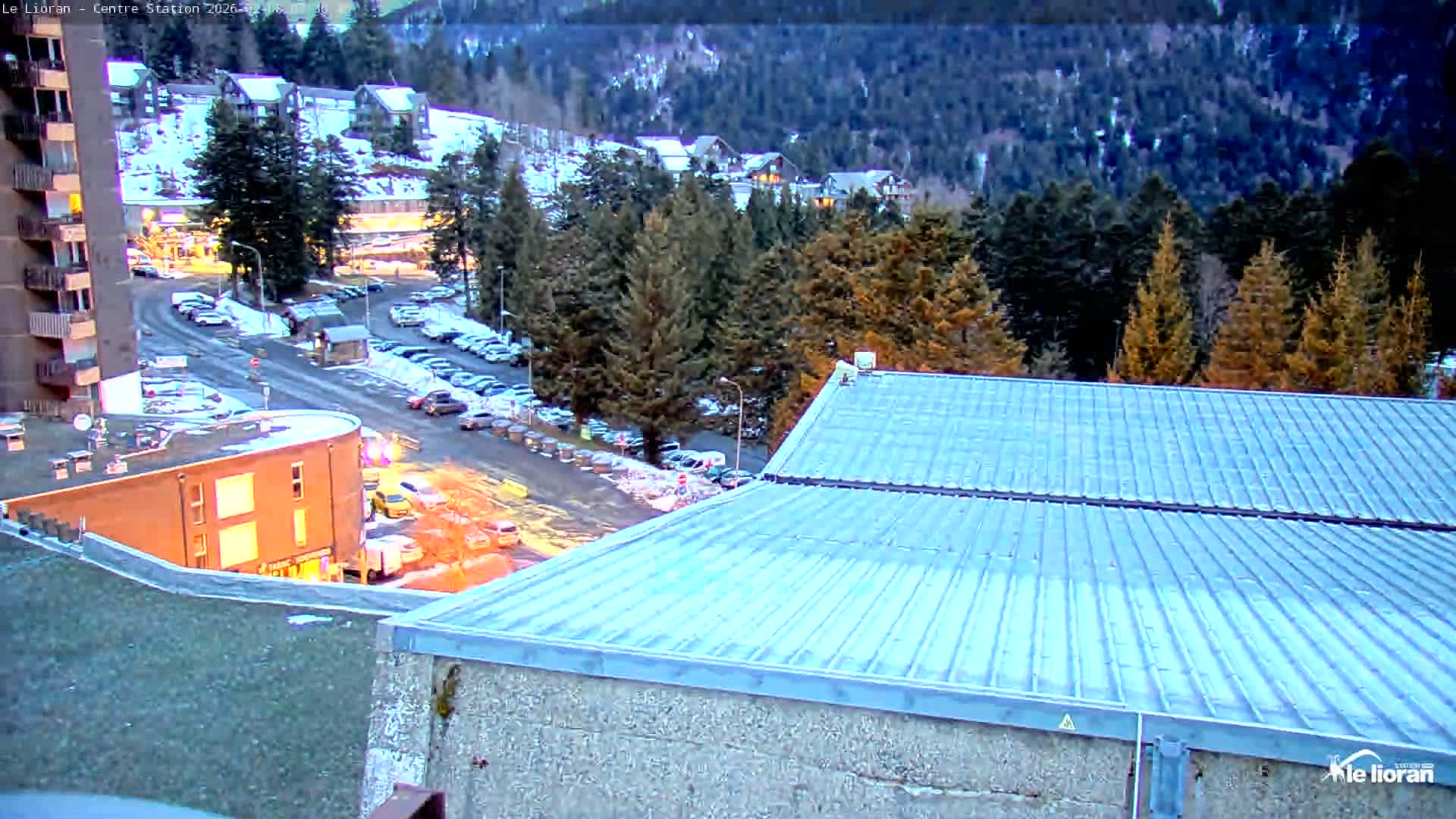 Le Lioran Ski Slopes Live Cam - Laveissiere, Cantal, Auvergne-Rhone-Alpes, France