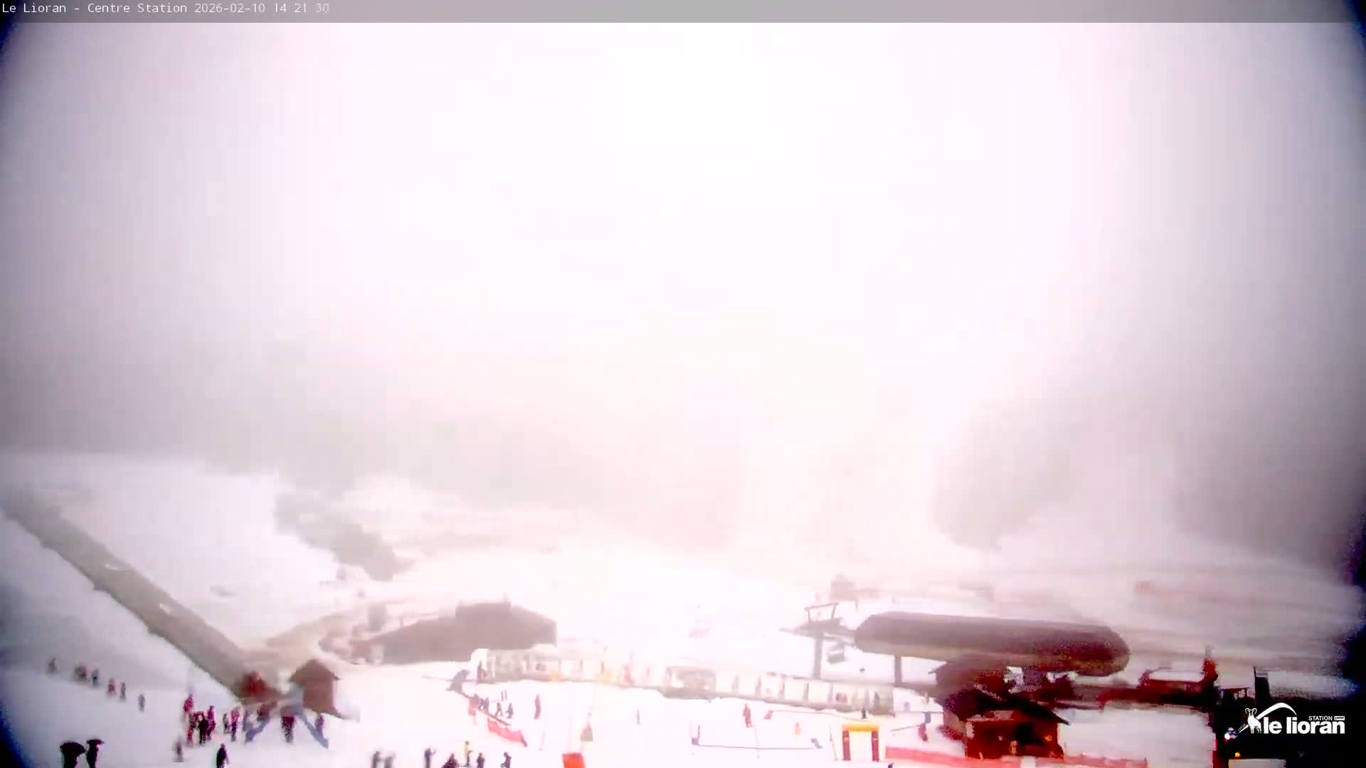 Le Lioran Ski Slopes Live Cam - Laveissiere, Cantal, Auvergne-Rhone-Alpes, France