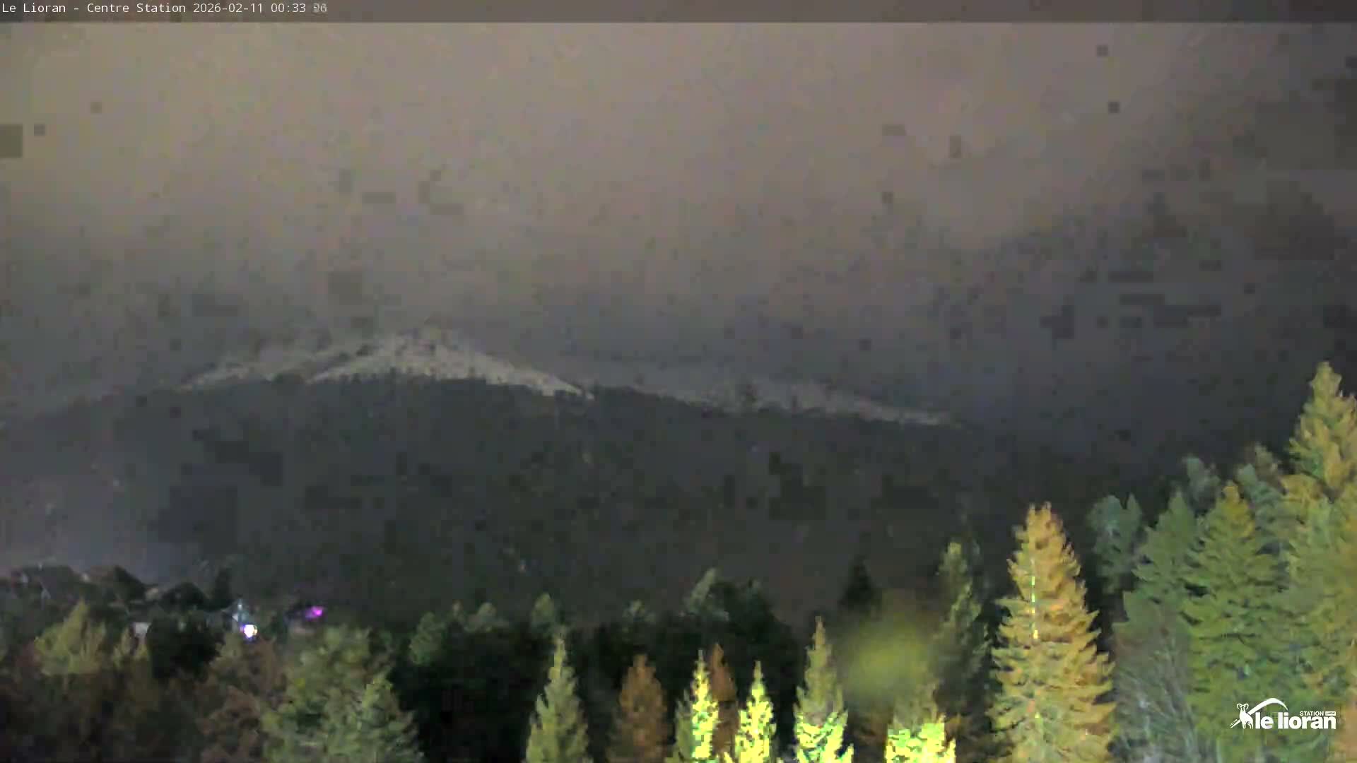Le Lioran Ski Slopes Live Cam - Laveissiere, Cantal, Auvergne-Rhone-Alpes, France