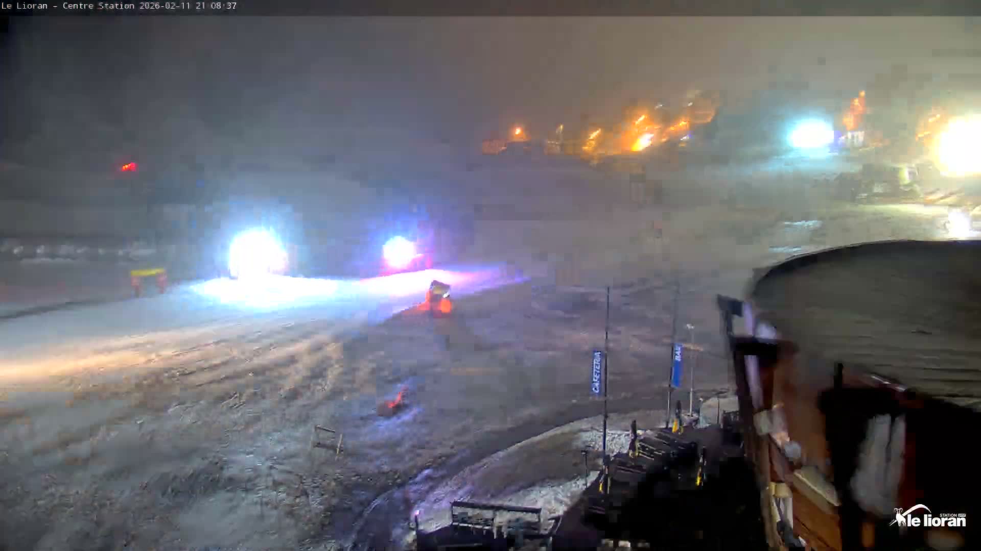 Le Lioran Ski Slopes Live Cam - Laveissiere, Cantal, Auvergne-Rhone-Alpes, France