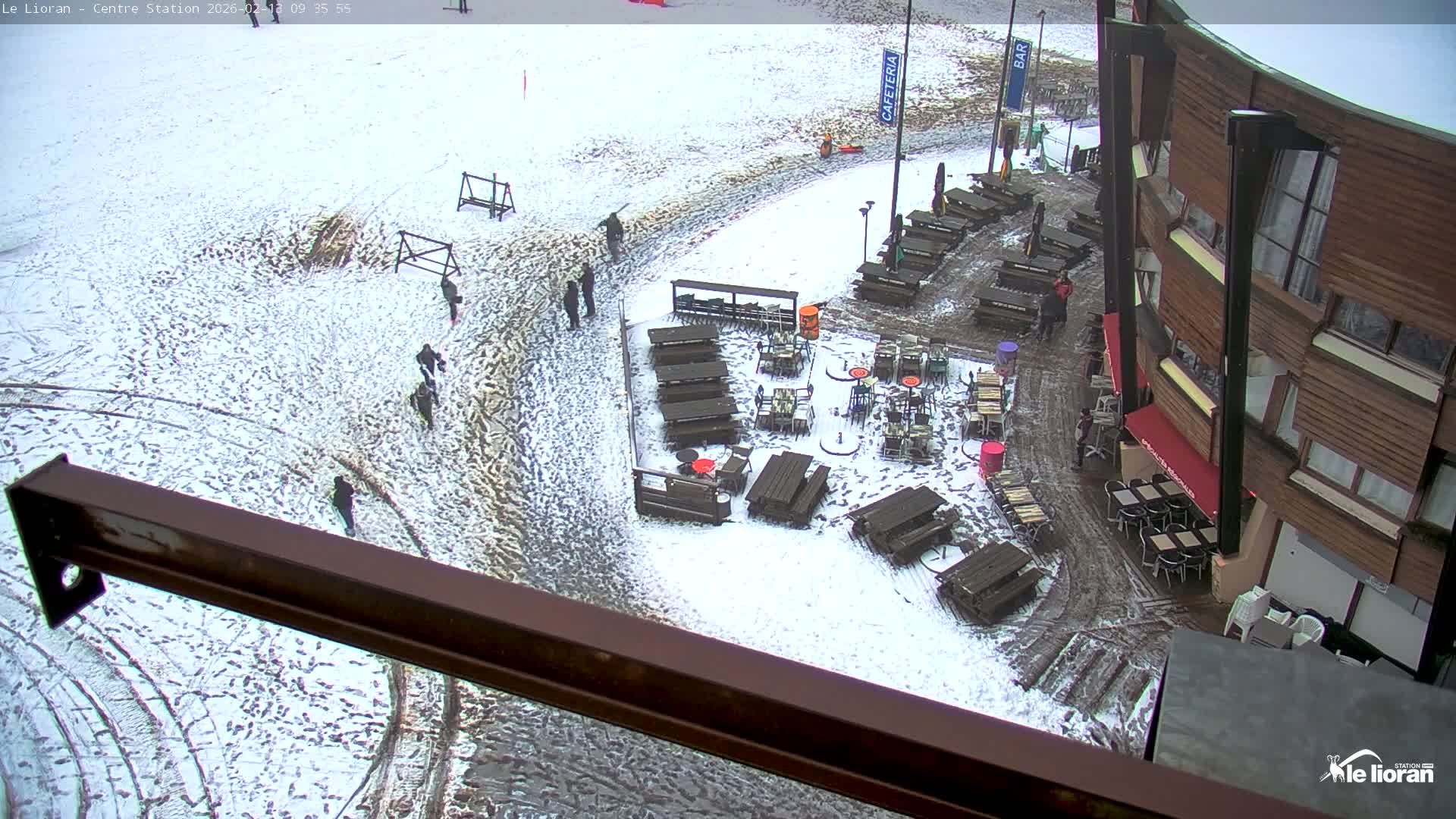 Le Lioran Ski Slopes Live Cam - Laveissiere, Cantal, Auvergne-Rhone-Alpes, France