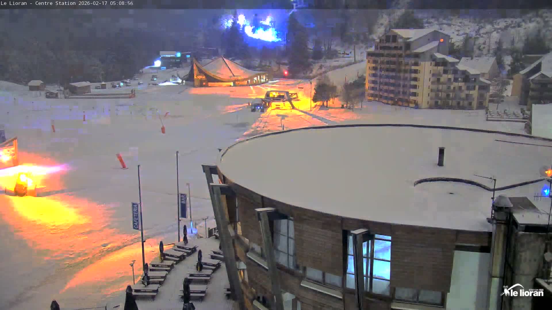 Le Lioran Ski Slopes Live Cam - Laveissiere, Cantal, Auvergne-Rhone-Alpes, France