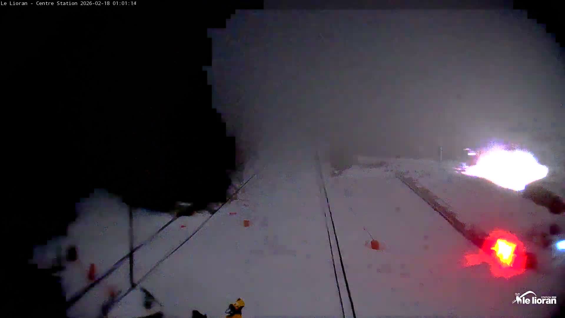 Le Lioran Ski Slopes Live Cam - Laveissiere, Cantal, Auvergne-Rhone-Alpes, France
