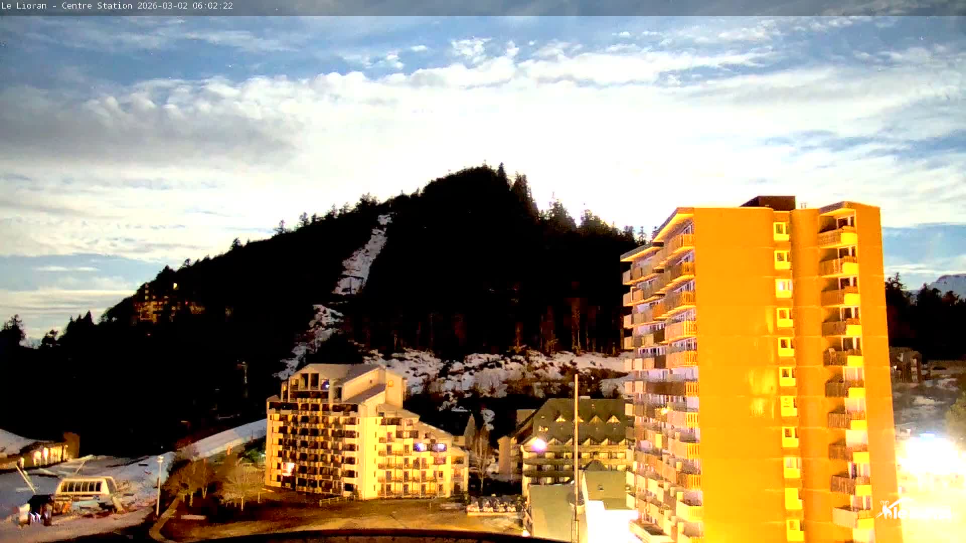 Le Lioran Ski Slopes Live Cam - Laveissiere, Cantal, Auvergne-Rhone-Alpes, France