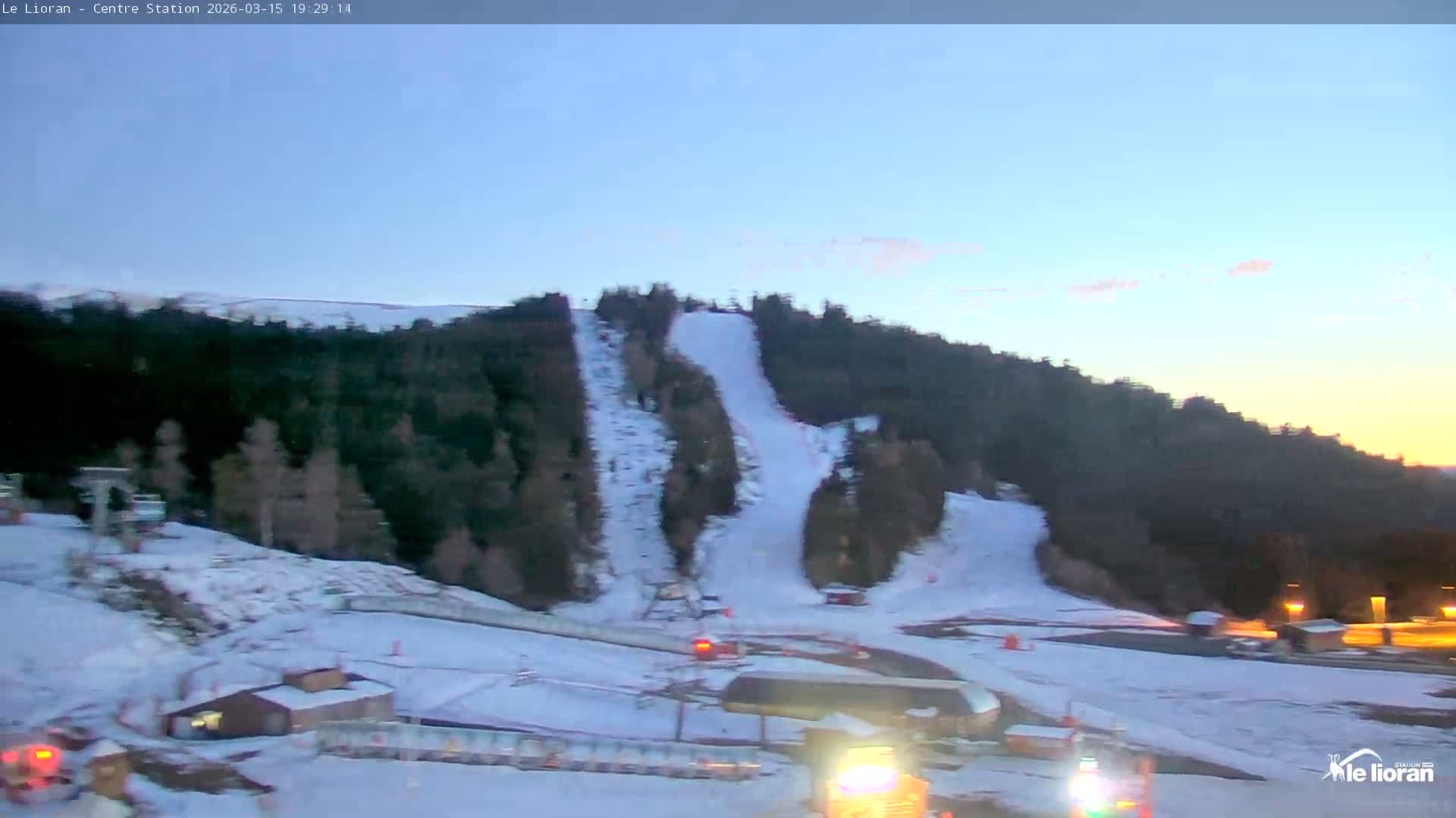 Le Lioran Ski Slopes Live Cam - Laveissiere, Cantal, Auvergne-Rhone-Alpes, France