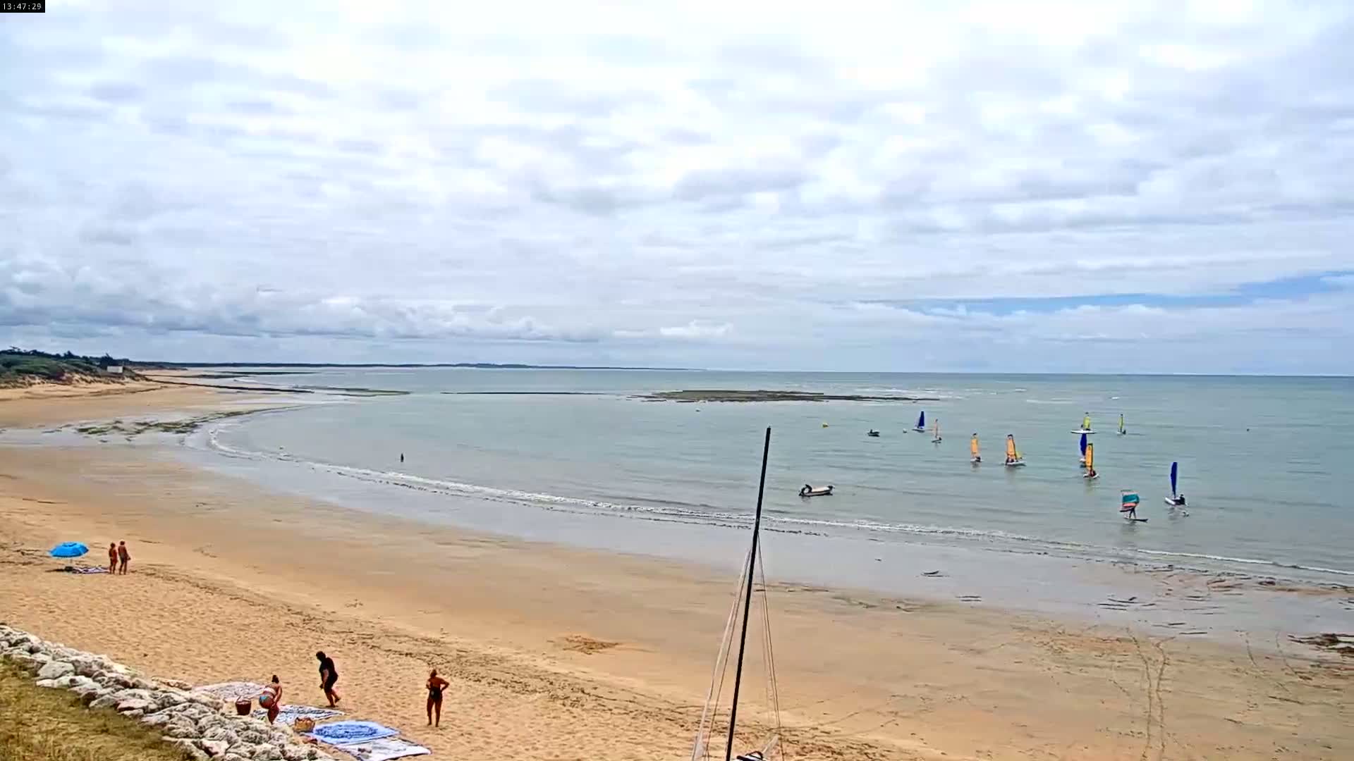 Plage de La Perroche , La Cotiniere- Rochefort, Charente-Maritime, Nouvelle-Aquitaine, France