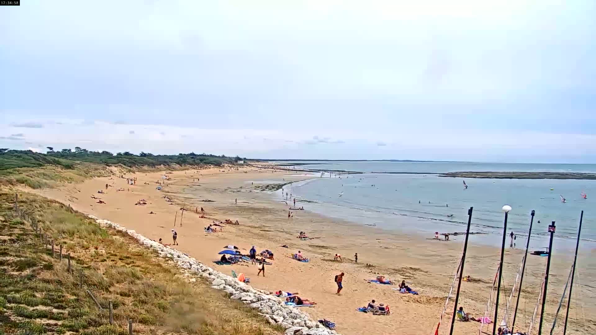 Plage de La Perroche , La Cotiniere- Rochefort, Charente-Maritime, Nouvelle-Aquitaine, France