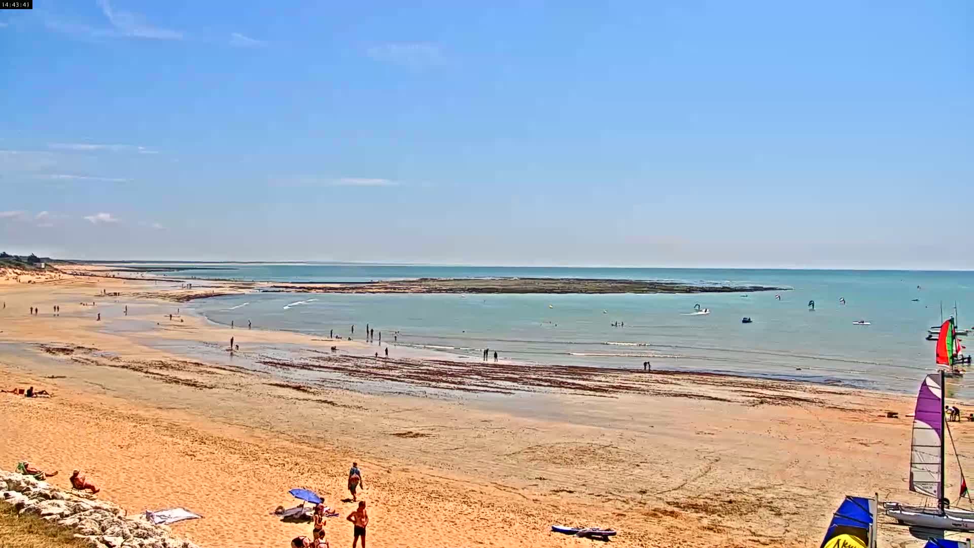 Plage de La Perroche , La Cotiniere- Rochefort, Charente-Maritime, Nouvelle-Aquitaine, France