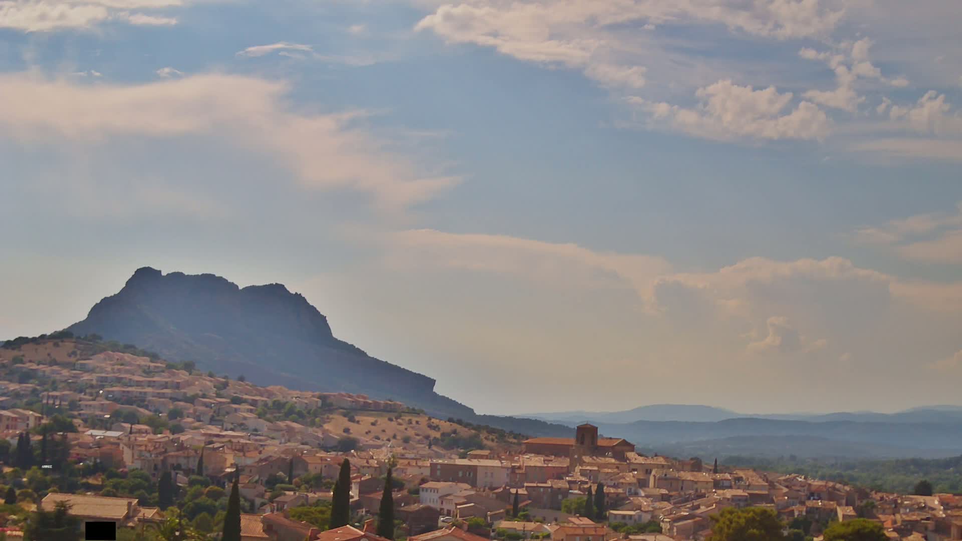Roquebrune-sur-Argens City View Live Cam - Draguignan, Var, Provence-Alpes-Cote d’Azur, France