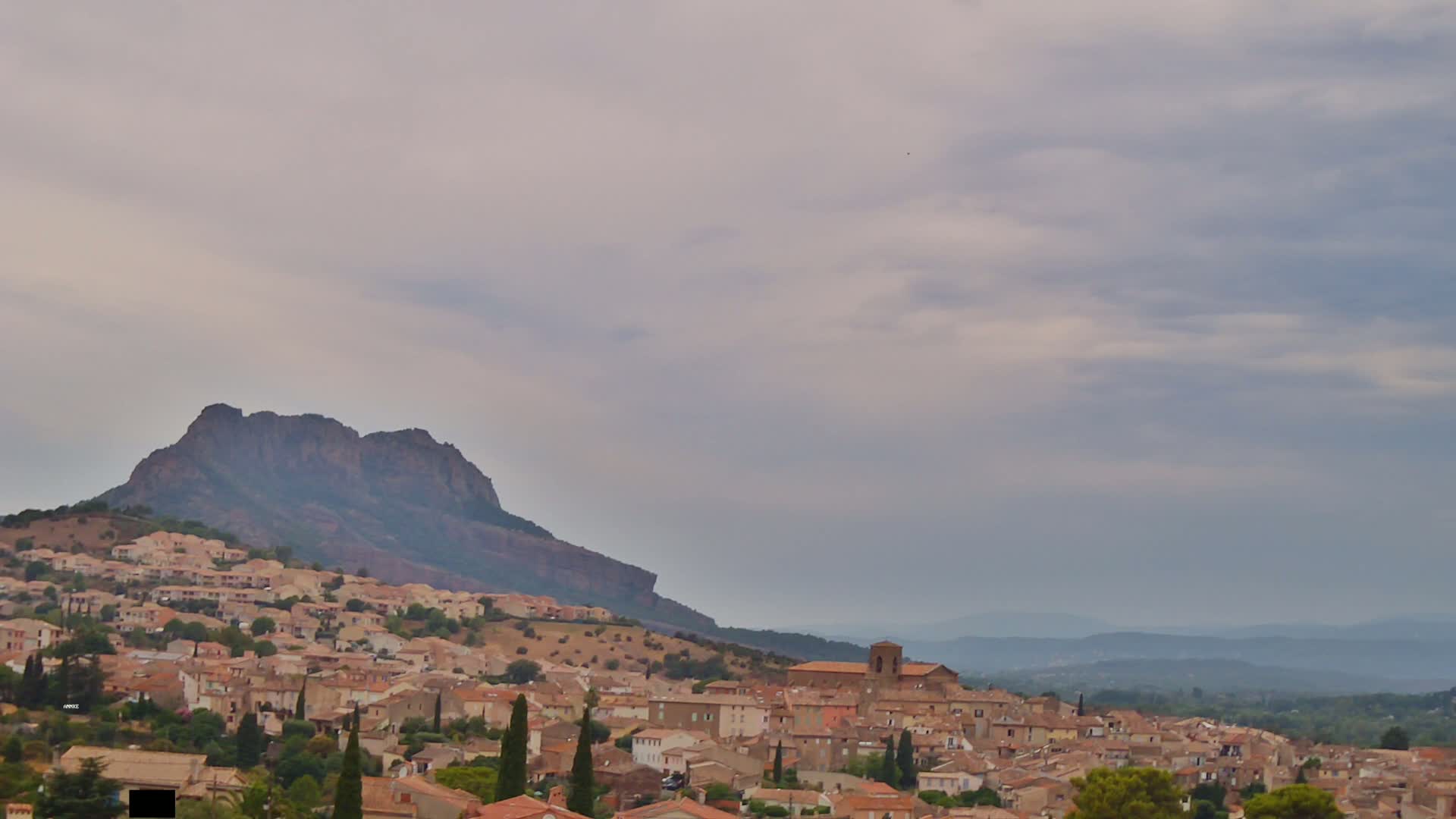Roquebrune-sur-Argens City View Live Cam - Draguignan, Var, Provence-Alpes-Cote d’Azur, France