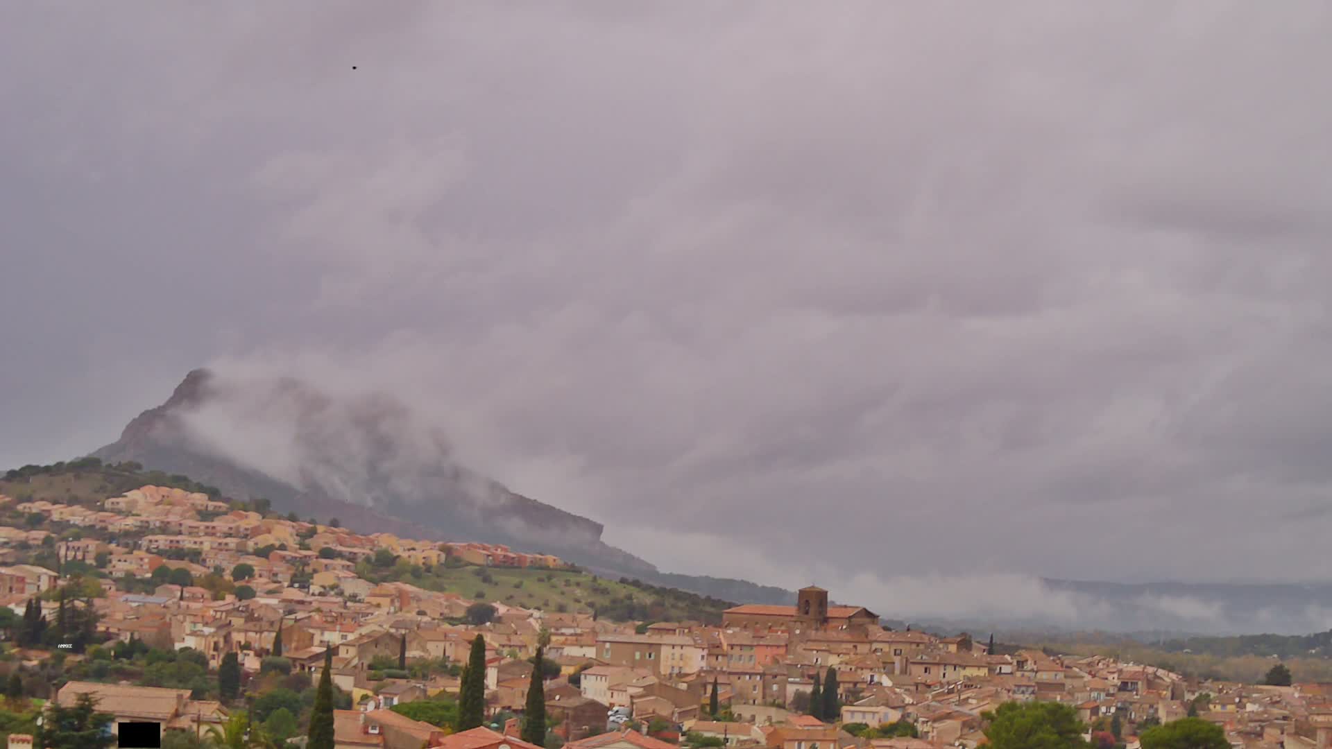 Roquebrune-sur-Argens City View Live Cam - Draguignan, Var, Provence-Alpes-Cote d’Azur, France