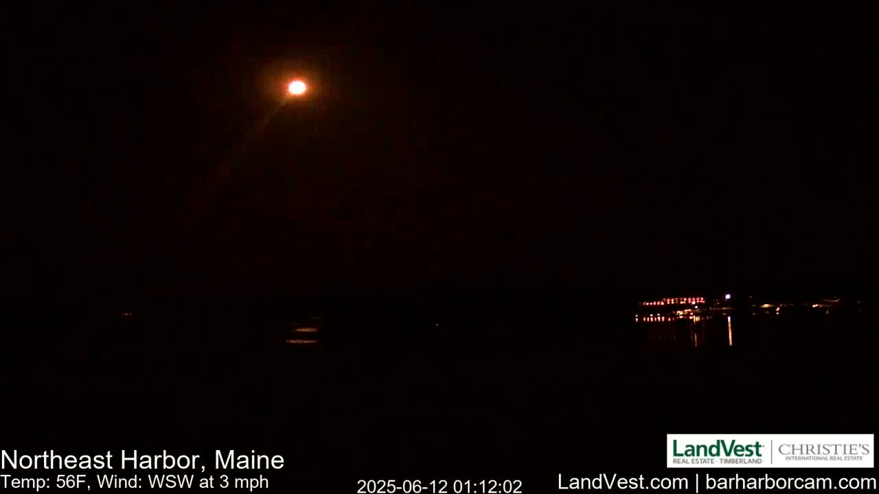Northeast Harbor, Acadia National Park, Live Cam , Maine 