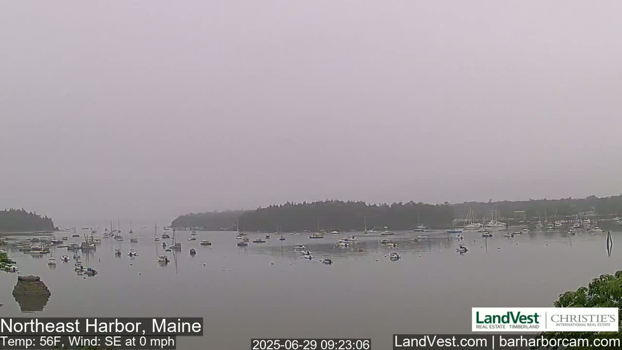 Northeast Harbor, Acadia National Park, Live Cam , Maine 