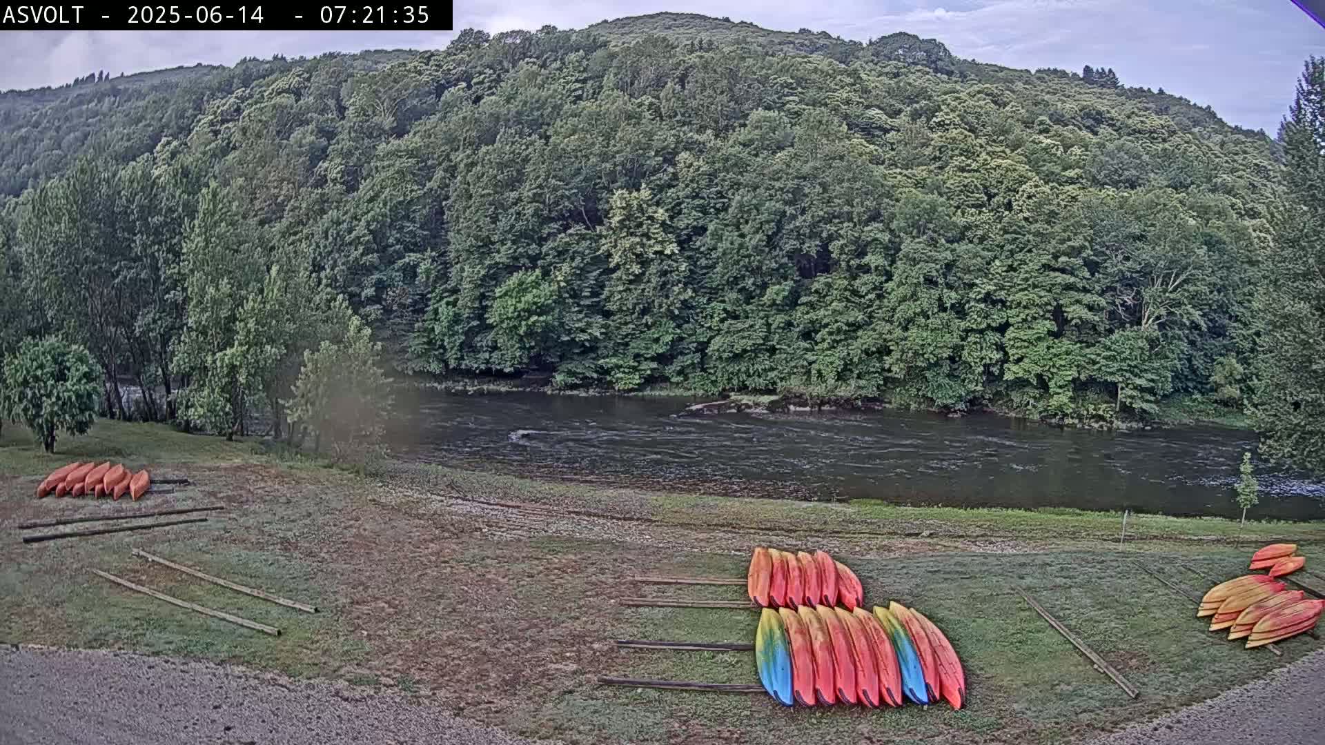 Montarnal Historic Village & Lot Riviere (River) Live Cam - Rodez, Aveyron, Occitanie, France