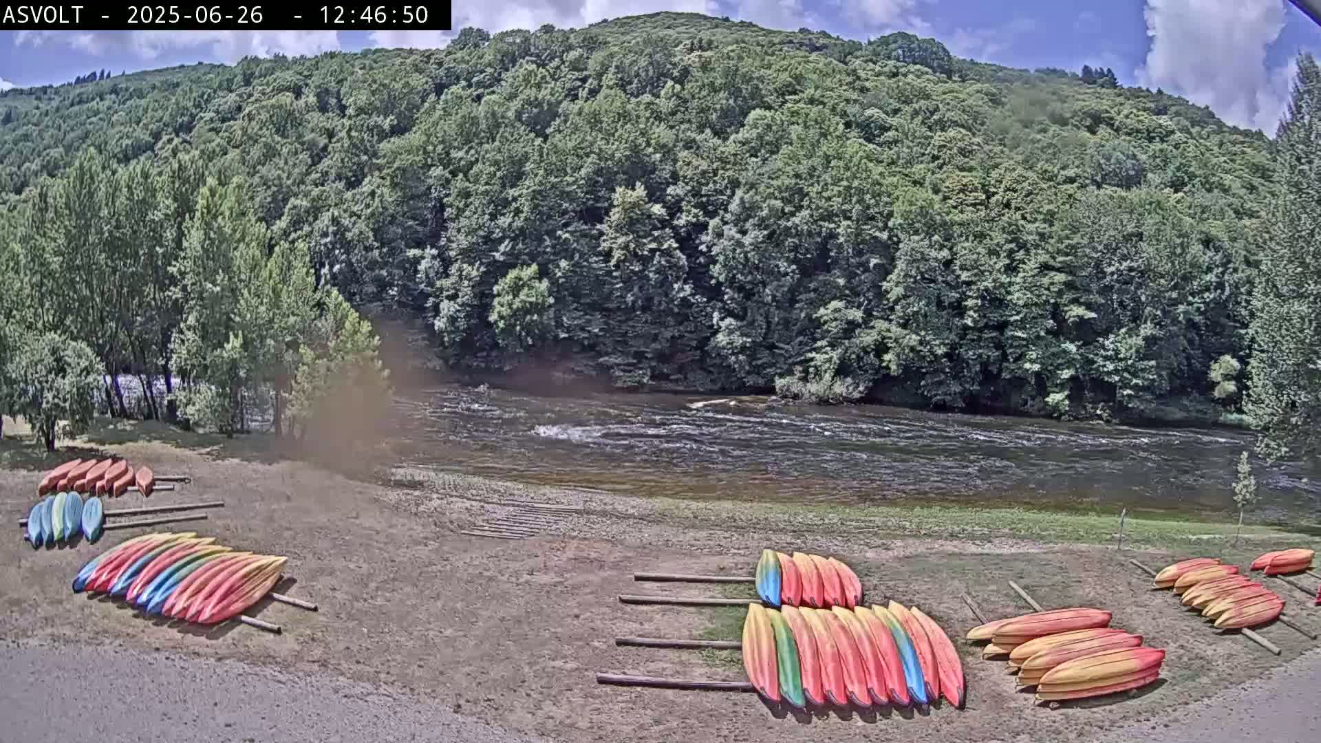 Montarnal Historic Village & Lot Riviere (River) Live Cam - Rodez, Aveyron, Occitanie, France