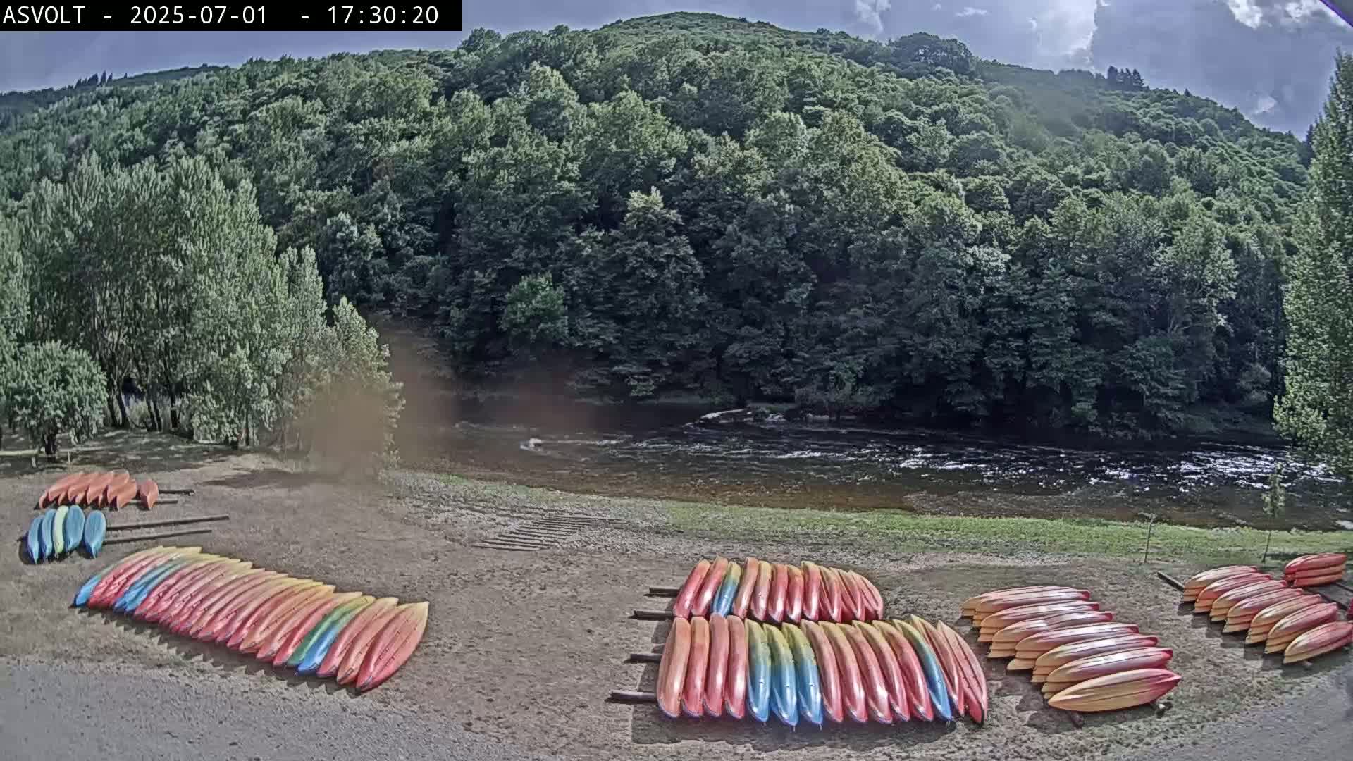 Montarnal Historic Village & Lot Riviere (River) Live Cam - Rodez, Aveyron, Occitanie, France