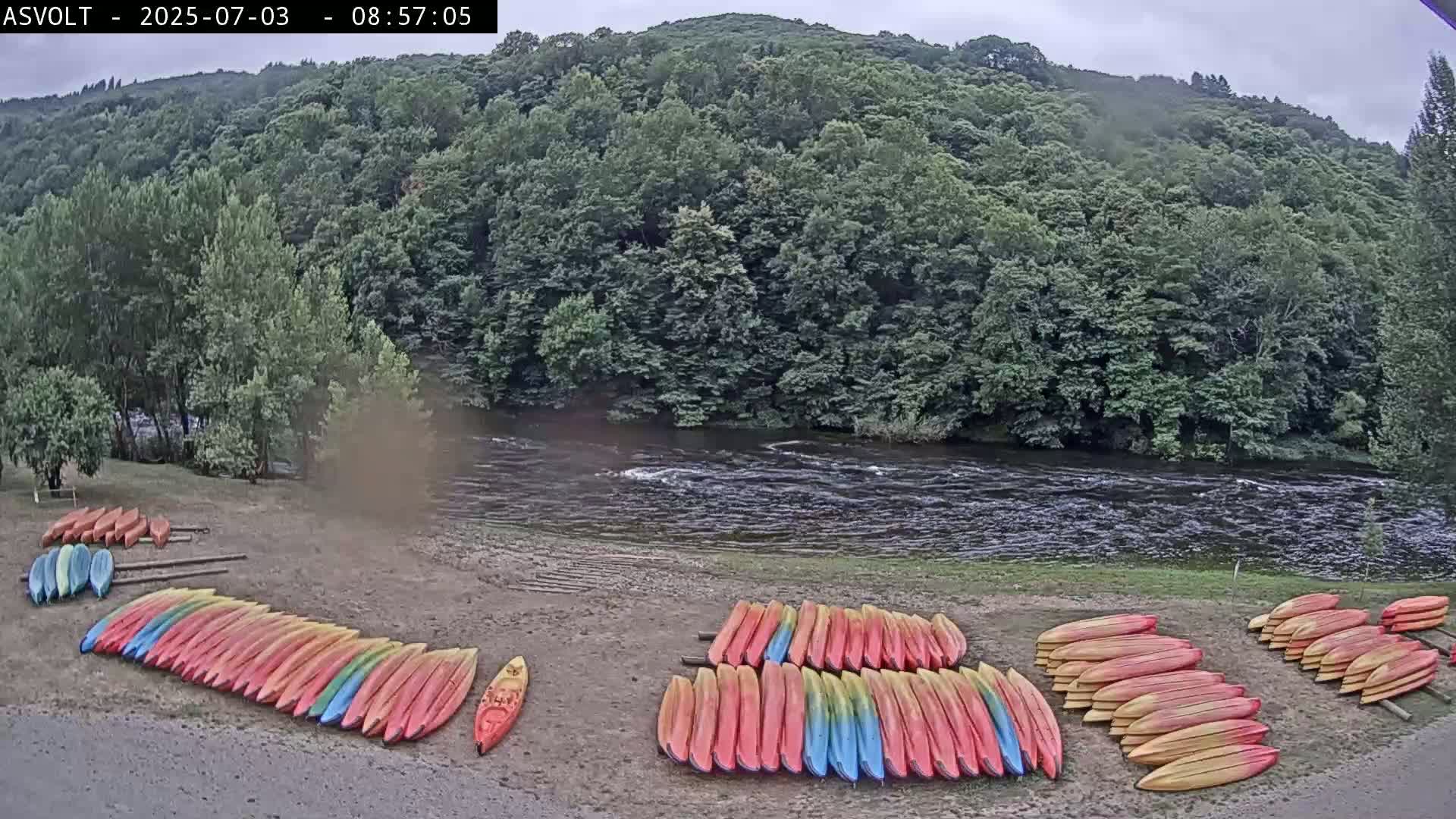 Montarnal Historic Village & Lot Riviere (River) Live Cam - Rodez, Aveyron, Occitanie, France