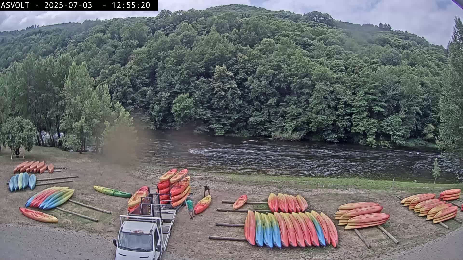 Montarnal Historic Village & Lot Riviere (River) Live Cam - Rodez, Aveyron, Occitanie, France
