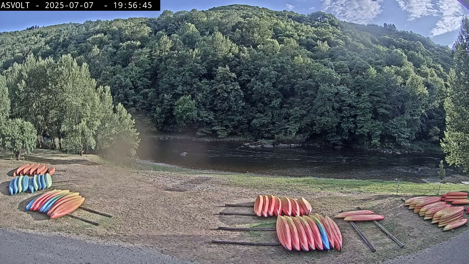 Montarnal Historic Village & Lot Riviere (River) Live Cam - Rodez, Aveyron, Occitanie, France