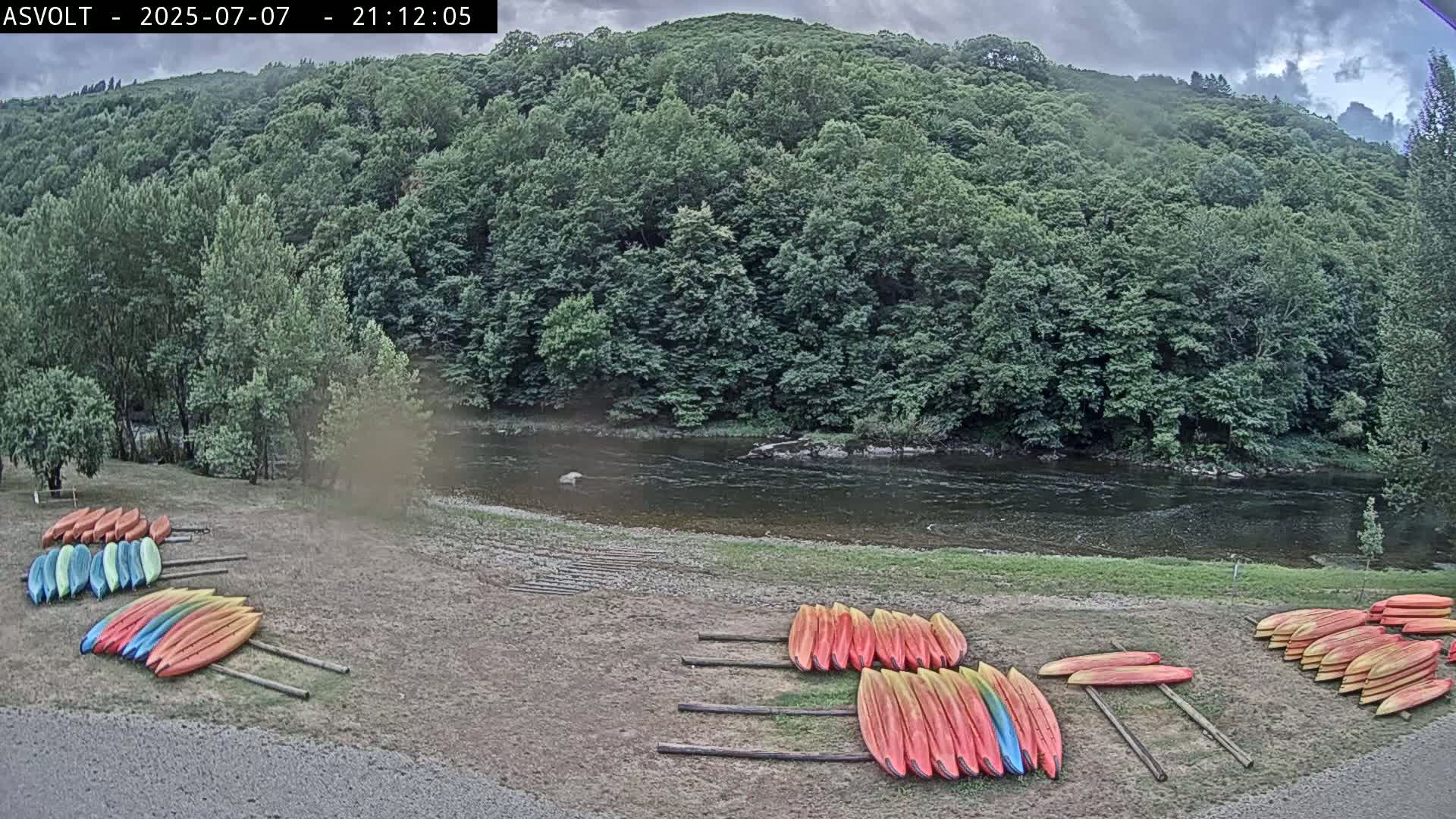 Montarnal Historic Village & Lot Riviere (River) Live Cam - Rodez, Aveyron, Occitanie, France