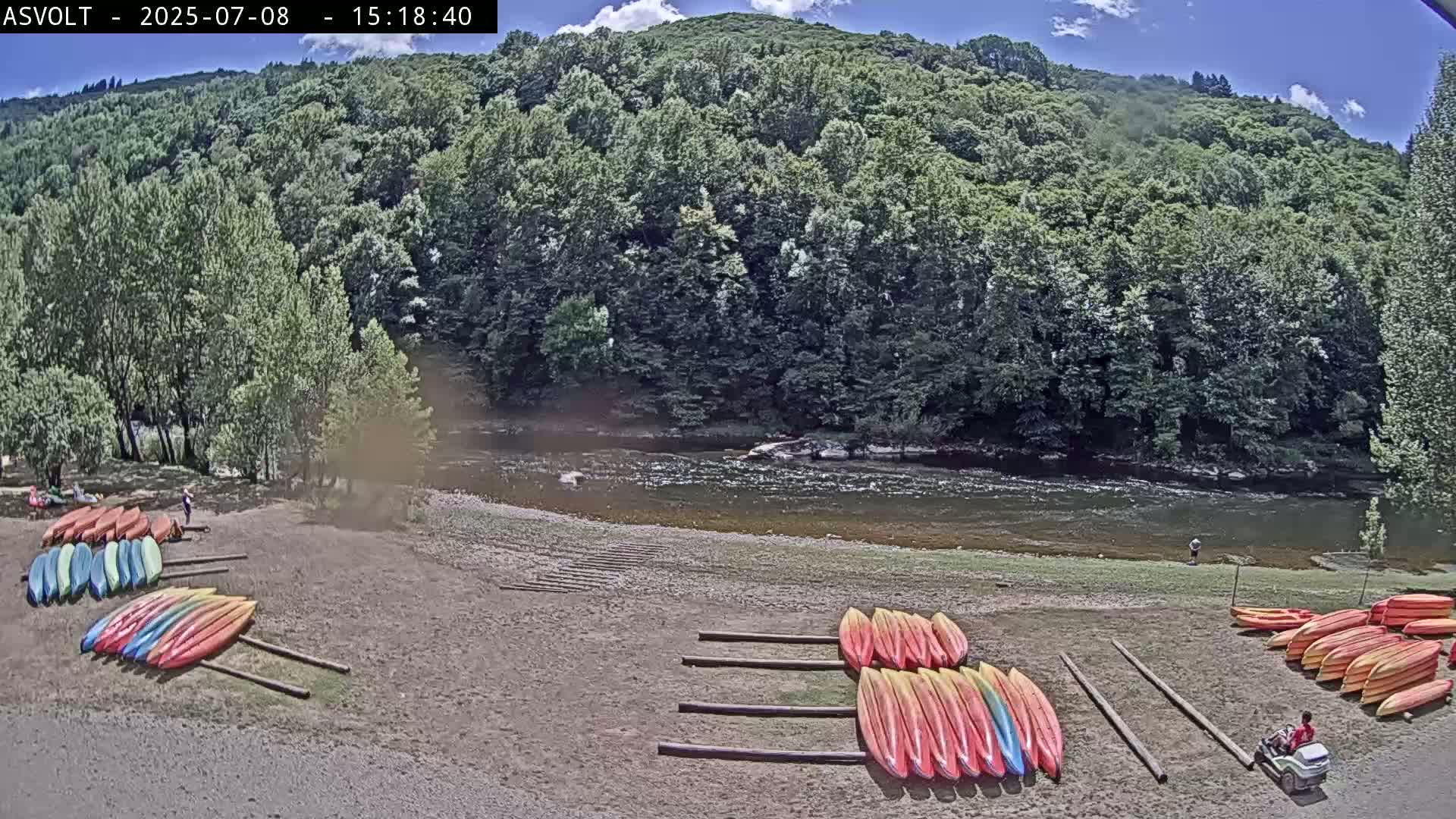 Montarnal Historic Village & Lot Riviere (River) Live Cam - Rodez, Aveyron, Occitanie, France