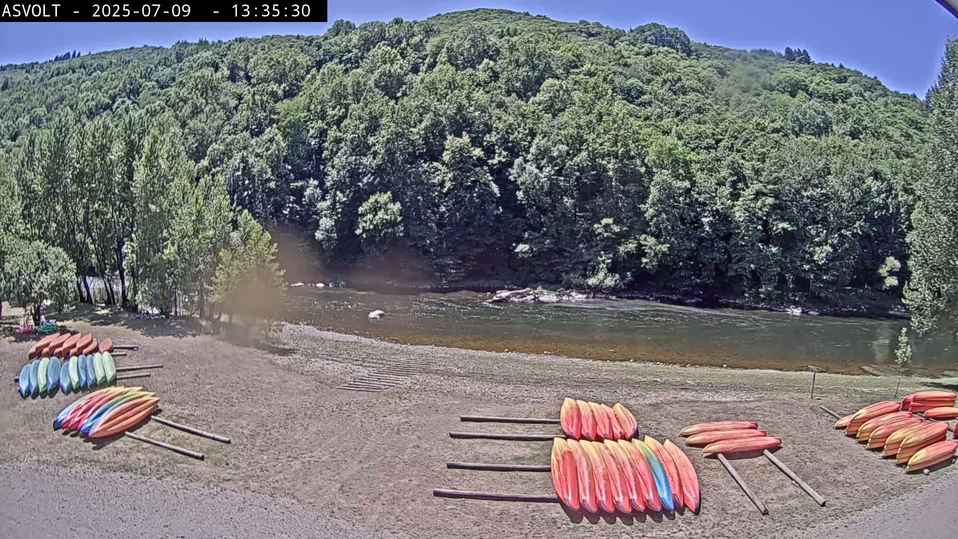 Montarnal Historic Village & Lot Riviere (River) Live Cam - Rodez, Aveyron, Occitanie, France
