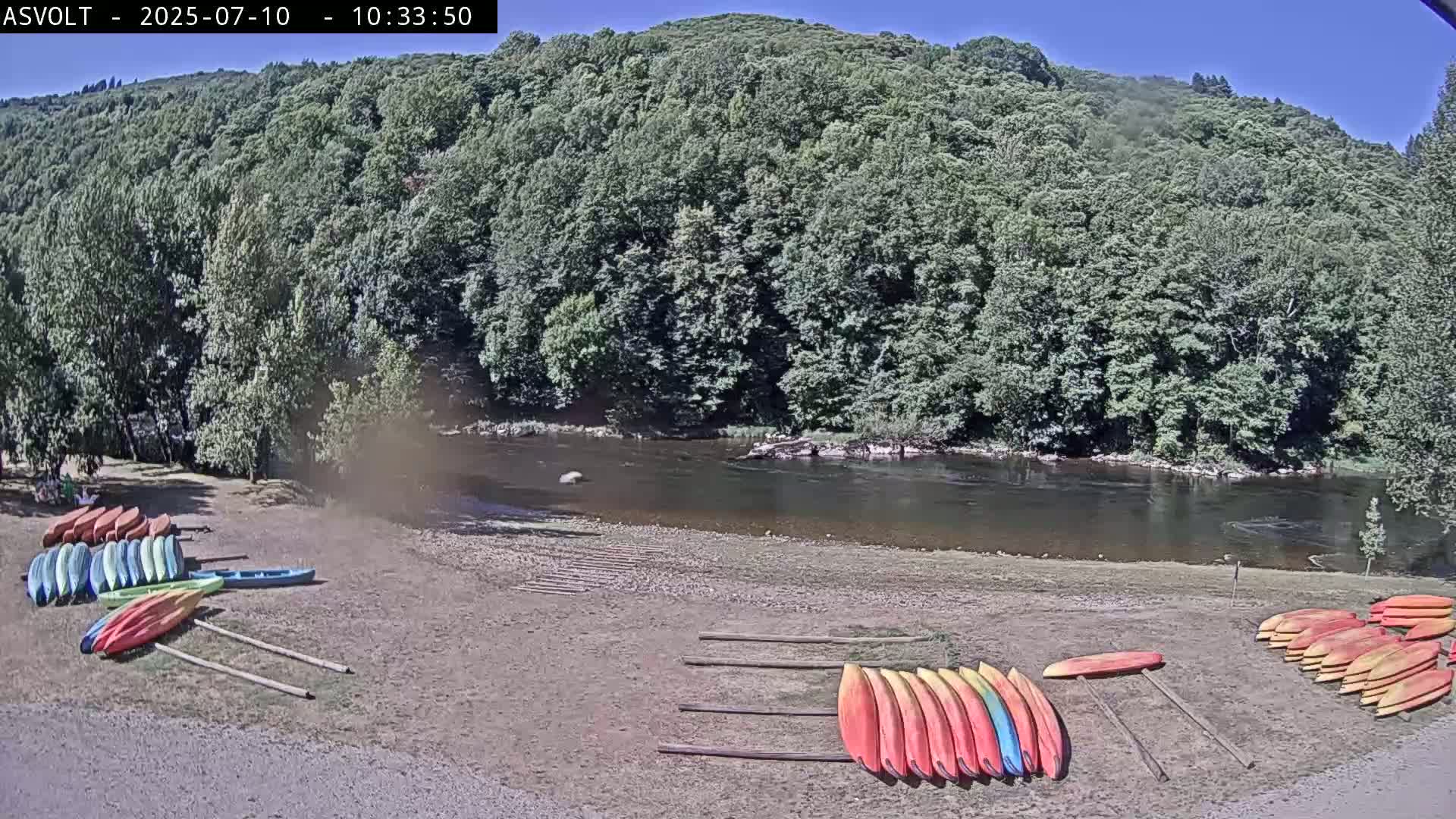 Montarnal Historic Village & Lot Riviere (River) Live Cam - Rodez, Aveyron, Occitanie, France
